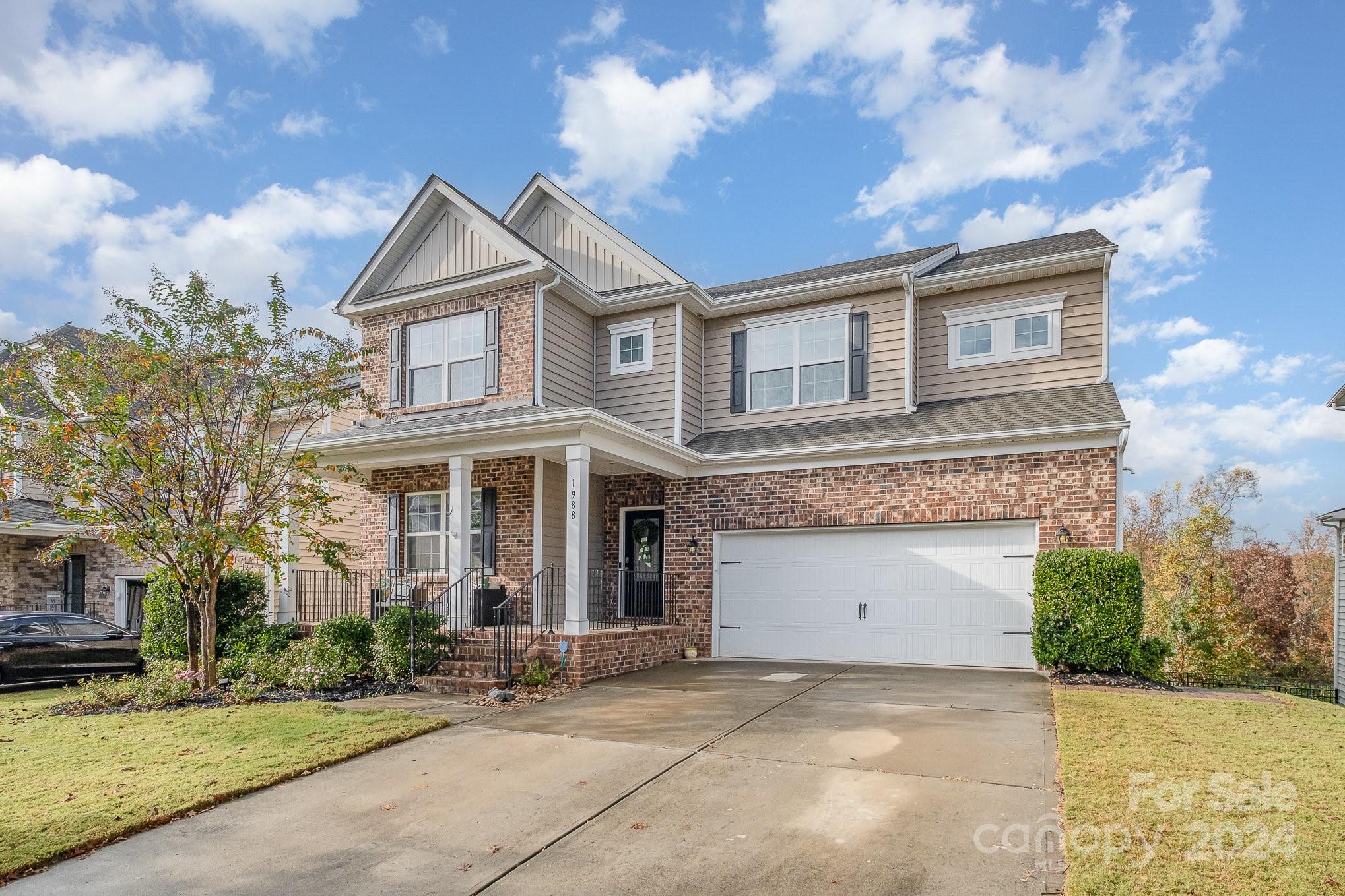 Nestled on a private lot in the sought-after Waterside at the Catawba community in Fort Mill, this exceptional 6-bedroom home is a rare find. Thoughtfully updated & truly move-in ready, this home boasts an open concept floor plan bathed in natural light, perfect for modern living. The main floor includes a spacious home office with French doors. The upgraded kitchen is a chef's dream, featuring 42" cabinets, expansive granite countertops & high-end stainless steel appliances. The oversized primary suite offers a serene retreat with a large walk-in closet, while the beautifully finished basement provides second living quarters, complete with a gourmet kitchen, cozy living room, and a private in-law suite bedroom & full bathroom. Step outside to enjoy a fenced backyard with stunning natural views, perfect for relaxation or entertaining. Located in the top-rated Catawba Ridge High School district, this property combines luxury, comfort & an unbeatable location—an ideal place to call home.
