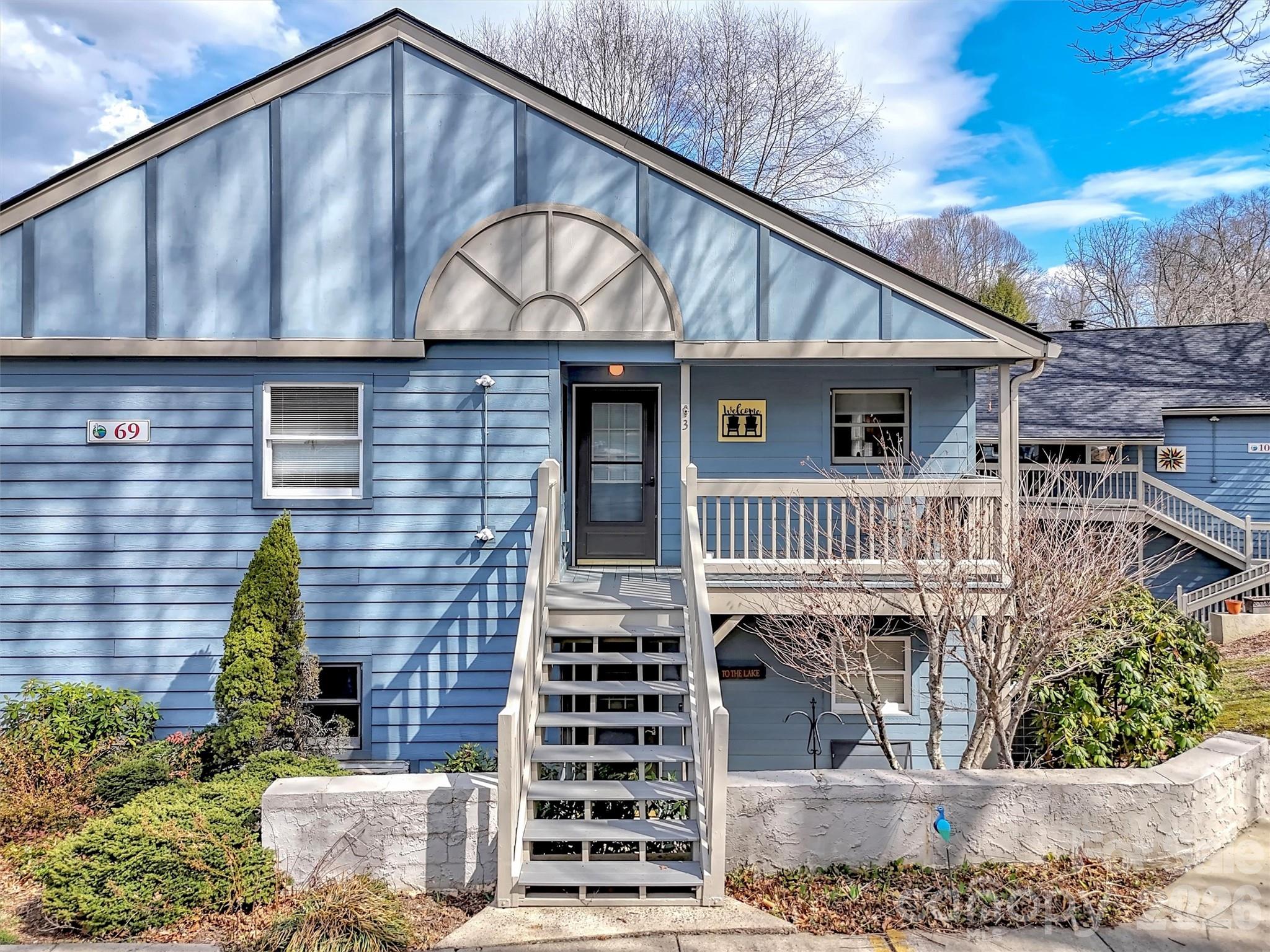 Nestled in the desirable Tri Vista community at Lake Junaluska, this beautifully updated 3-bedroom, 2-bath condo offers relaxed mountain-lake living in a peaceful setting. Originally built in 1985 and thoughtfully renovated, the home features a completely updated kitchen, bathrooms, flooring, and finishes, blending timeless comfort with fresh, modern style.

The bright kitchen showcases white cabinetry, granite countertops, stainless appliances, and a tile backsplash, with a breakfast bar that opens seamlessly to the dining and living areas—perfect for gathering with friends and family. The spacious living room features warm wood flooring, a fireplace, and large sliding doors that invite natural light and lead to a covered deck overlooking the pond and beautifully maintained grounds.

The primary suite offers a tranquil retreat with direct deck access and an updated bath, while two additional bedrooms provide comfortable space for guests, family, or a home office.

Enjoy quiet mornings or relaxing evenings on the covered deck while taking in the peaceful water view and mature trees surrounding the property. From here, it’s an easy walk to the walking trails, lakefront paths, golf course, and many amenities that make Lake Junaluska such a treasured destination. **For Buyer peace of mind, Seller will pay Buyer's 2026 HOA & Special Assessment Fees for the remainder of 2026.**

Whether as a full-time residence or a mountain getaway, this inviting condo offers the perfect blend of comfort, scenery, and lifestyle in one of Western North Carolina’s most beloved lake communities.