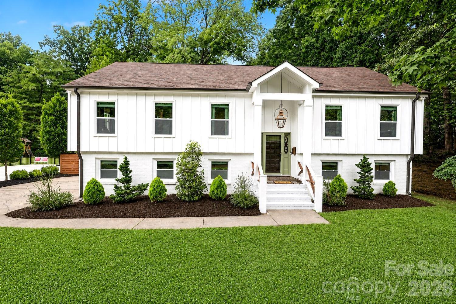 Tucked away in the highly sought-after Mountainbrook neighborhood, this private Southpark oasis offers the perfect blend of modern updates, flexible living space, and serene natural surroundings. Don’t miss the picturesque views of the lush, green backyard from nearly every main living area! Designed for both everyday living and seamless entertaining, the stunning kitchen features vaulted ceilings, quartz countertops, large pantry, stainless steel appliances, and a brand-new GE Monogram range. The open layout flows effortlessly into both the dining room and living room. 

The main level includes a primary suite with spa-like bath featuring a freestanding soaking tub, walk-in shower, dual vanity, and updated finishes. Two additional bedrooms and an updated full bath complete the upper level. Downstairs, you'll find a fourth bedroom and full bath, along with two versatile living spaces. One offers a gas fireplace and access to the backyard, while the other is equipped with a full wet bar and granite countertop. Plenty of options - media room, playroom, office space, and more. Attached one-car garage is currently being utilized as a home gym, providing additional versatility. The lower-level deck overlooks the fully fenced backyard (pollinator-friendly yard/garden which attracts hummingbirds and a variety of butterflies) complete with full-size playset. 

Additional highlights include hardwoods throughout, newer windows, and a whole-home water filtration system. Walk to the neighborhood park/playground and the Mountainbrook Swim & Racquet Club (membership required).