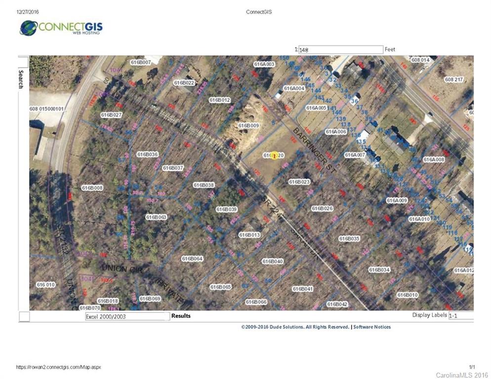 building lot in rural East Rowan setting, well & septic needed