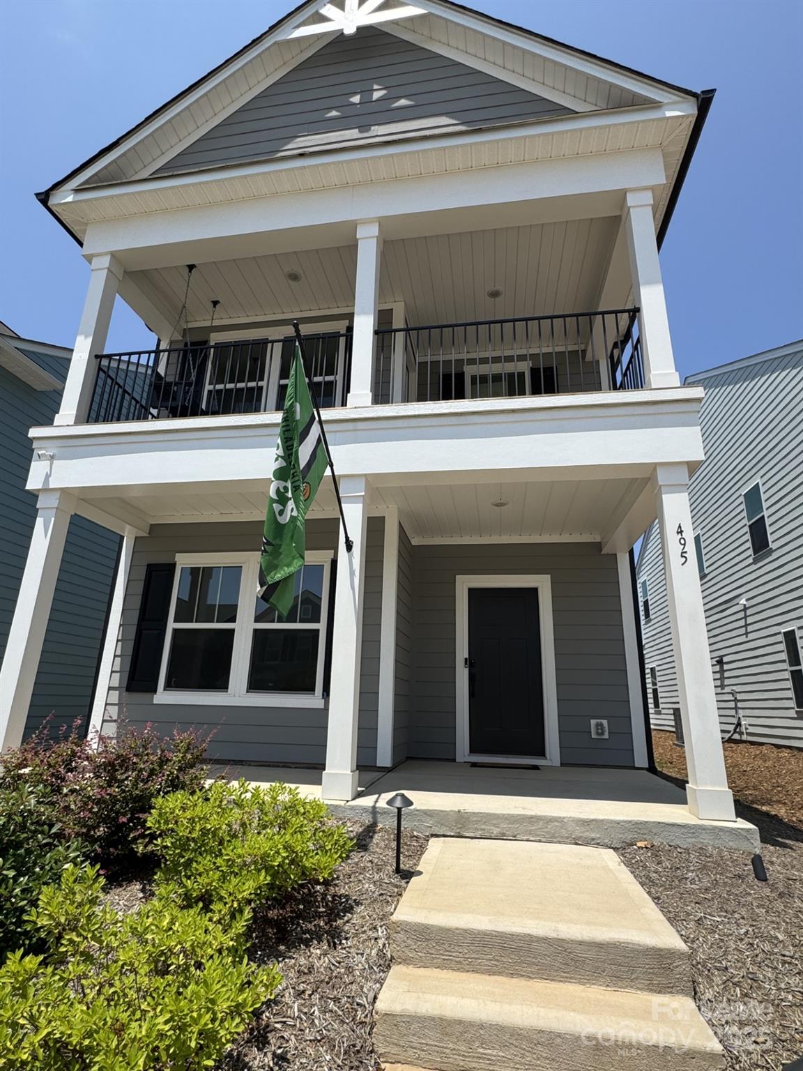 This almost new 3 bedroom, 2.5 bath home in Wilkerson Place is sure to please. The living space in this home has great flow. Office overlooks the front of the house with french doors with the powder room next to it. Then turn the corner for the drop zone, off the garage, with a bench and hooks for hanging your jacket. Then it's open to the kitchen with all stainless steel appliances, quartz countertops, under counter mounted sink in island w/pendant lights, breakfast nook, and the great room. Upstairs features 3 bedrooms, full bath, laundry room and spacious primary bedroom with en-suite. Two car garage is in the rear of the home. Low exterior lawn maintenance.