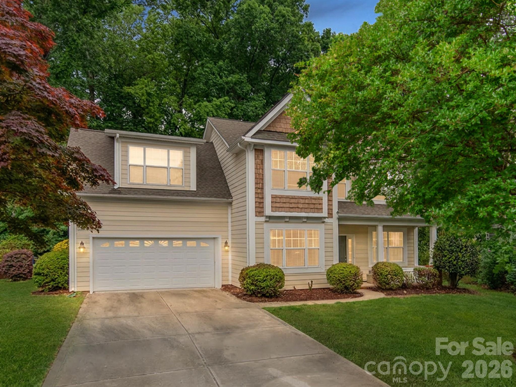 Welcome to this charming 2-story home nestled on a quiet cul-de-sac in desirable Mint Hill! This well-maintained residence offers 3 bedrooms and 2.5 baths with a functional layout designed for everyday comfort and easy living. The main level features a spacious living area that flows seamlessly into the kitchen and dining space—perfect for both relaxing and entertaining. Upstairs, you’ll find generously sized bedrooms, including a private primary suite with its own bath.

Enjoy the convenience of an attached 2-car garage on the main level, providing easy access and additional storage. Situated in a peaceful setting while still being close to shopping, dining, and major roadways, this home offers the perfect balance of comfort and location. Don’t miss your opportunity to make this one yours!
