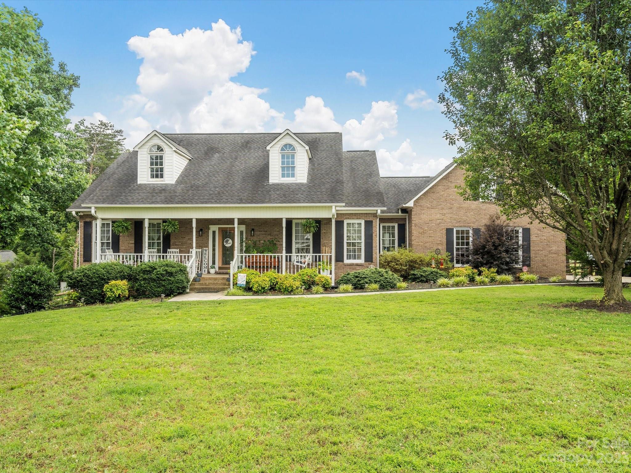 Nestled into a small neighborhood with a country feel, yet still in the city limits, is this home built for entertaining. From the rocking chair front porch to the fire pit & newer pool out back, there are places all throughout the home perfect for get togethers of friends, family, coworkers or neighbors! The main level has is a split bedroom plan with primary and 2 additional bedrooms. The foyer, dining room, kitchen and living room are open layout. A sunroom just off the living room gives a wonderful view of the backyard with access to the deck. Newer fencing out back including another fence around the pool leaving plenty of yard space. Upstairs is a large bonus room, office/flex room, 4th bedroom and 3rd full bath. Walk in attic access and other attic area available gives excellent storage space. Heated/cooled basement garage/workshop can be another spot to hang! Changes coming to Clover School district check their website. Home appraised (ARBPO) in Oct over $700k! No HOA.