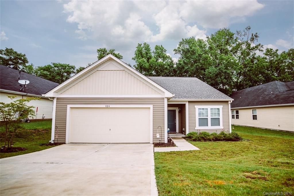 Desireable Ranch Plan, just 1 year old, located in the highly sought after Crystal Lakes community in Rock Hill! The Bayside plan features over 1,600 HSF & 3BR & 2 Full Baths! This home showcases an awesome screen porch accessed by Beautiful French Doors & overlooks a private, tree lined backyard! Huge Master Suite, Smooth Ceilings, Upgraded Appliances, Hardwoods throughout main living area, two toned fresh paint & more! Fantastic location, close to Lake Wylie, Shopping, Dining!