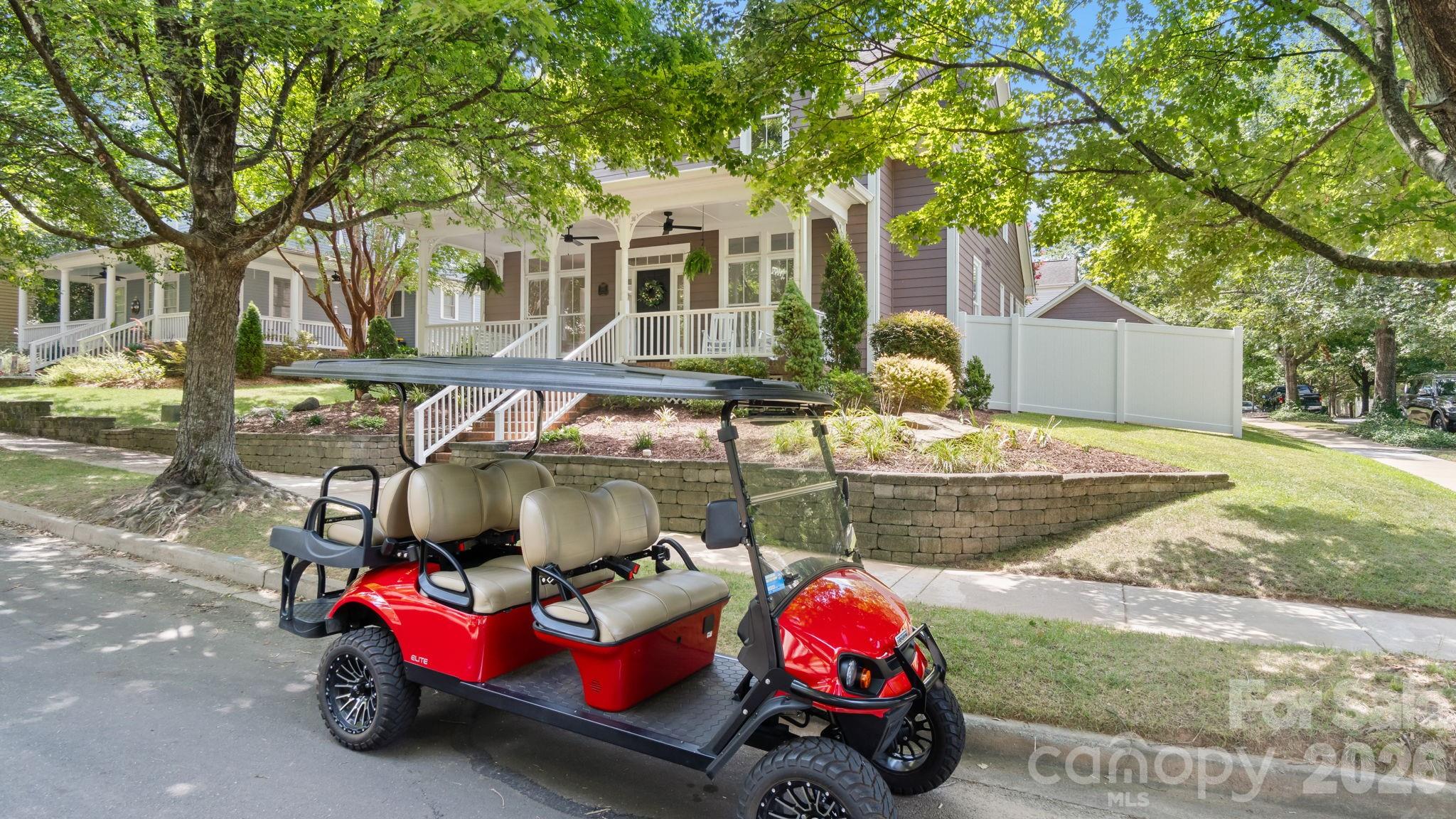 Welcome to 545 Glen Walk Drive, a beautifully updated 4-bedroom, 2.5-bath home in the heart of highly sought-after Baxter Village. Featuring a first-floor owner’s suite, this exceptional home perfectly blends timeless charm with modern luxury while overlooking one of the community’s most picturesque green spaces and fountain.
Start your mornings on the expansive front porch, complete with a relaxing porch swing and app-controlled LED lighting, or unwind in the private backyard featuring premium PVC fencing with three access gates, refreshed landscaping, vibrant seasonal gardens, and a four-zone irrigation system for easy maintenance.
Inside, you’ll find a home that has been thoughtfully refreshed with fresh interior paint, brand-new carpet in the bedrooms and on the stairs, stylish new light fixtures and ceiling fans, new blinds throughout, and professionally tinted windows for added comfort and energy efficiency.
The kitchen is designed for both everyday living and entertaining, with all appliances conveying, a custom pantry, and a three-stage water filtration system. The main-level owner’s suite has been completely transformed into a luxurious retreat, featuring a spa-inspired custom bathroom with a Toto bidet and an incredible custom walk-in closet complete with built-in cabinetry, pull-out laundry bins, a valet bar, and a built-in phone charging station.
Additional highlights include an updated powder room, a brand-new Navien tankless water heater (2026), Ecobee smart thermostats and a Ring video doorbell
As an added bonus, the seller is willing to discuss including an EZGO Elite 6-seat lithium golf cart with an accepted offer, making it even easier to enjoy everything Baxter Village has to offer.
Located just moments from Baxter Village’s shops, restaurants, walking trails, parks, pools, and top-rated Fort Mill schools, this meticulously upgraded home offers the perfect combination of comfort, style, and location. Don’t miss your opportunity to make 545 Glen Walk Drive your next home!