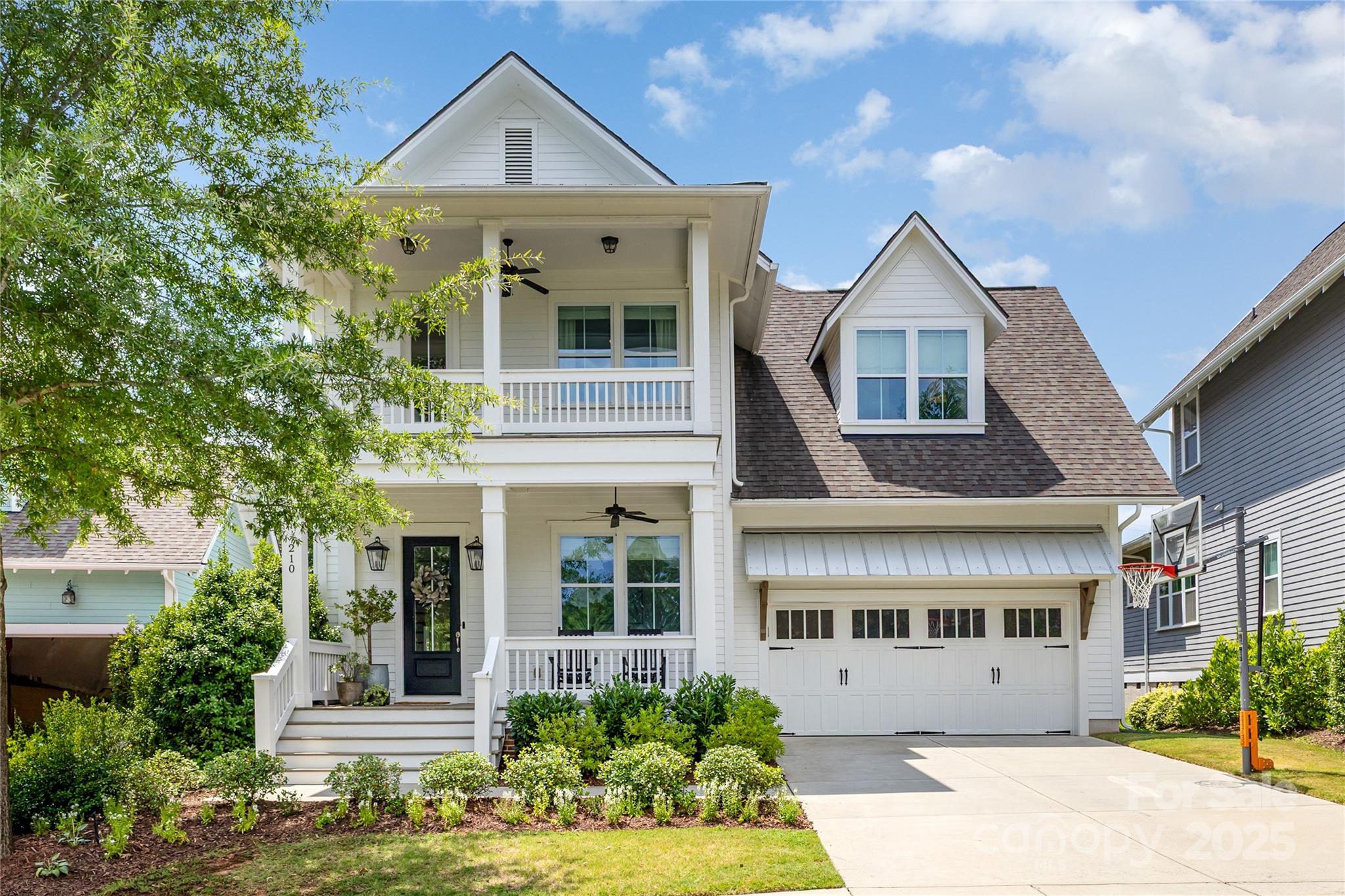 PRISTINE 5 bed, 3.5 bath home loaded with upgrades and designer finishes in amenity-rich Masons Bend. Open concept main level features a living room with gas fireplace that seamlessly flows in to the spacious dining area and kitchen. Kitchen boasts a massive island that seats 5+, granite countertops, stainless steel appliances and walk-in pantry. The main floor includes an office for working from home, half bath for guests, huge laundry room and drop zone. Relax and unwind upstairs in the luxurious primary suite with spa-like bath and generous walk-in closet. Room for everyone upstairs with 4 more bedrooms, 2 full baths, and oversized landing. Enjoy the outdoors on the double front porches overlooking the pocket park and a screened-in porch that overlooks the back yard. Oversized 2 car garage with storage and space for golf cart or home gym. This move-in ready home has new carpet, newly refinished hardwoods and neutral paint. Close to school, I-77 and more...don't miss out on this one!