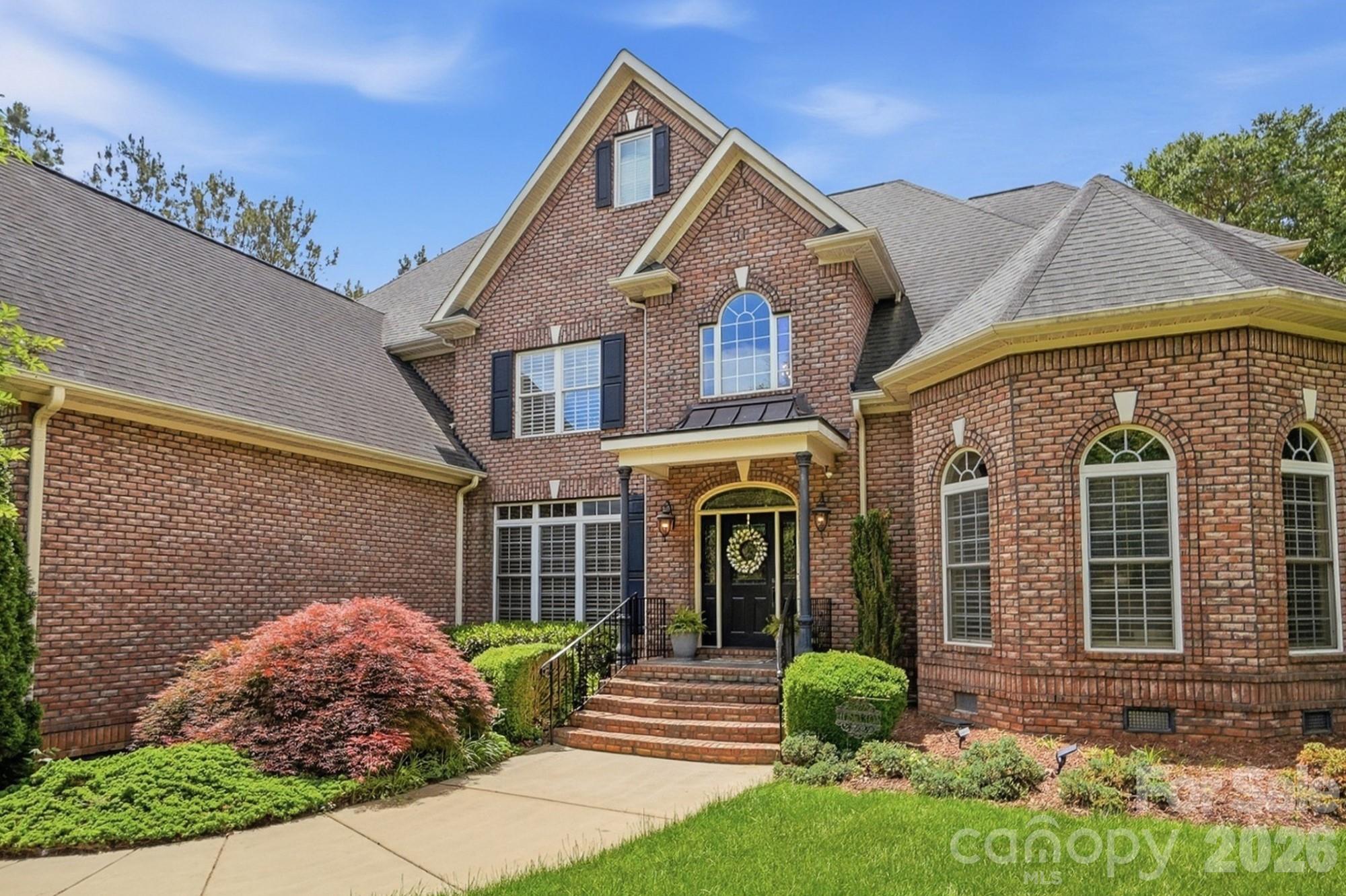 Backyard oasis with pool awaits you on this large private lot!
Welcome home to this custom, full-brick beauty located in Huntington Farms. While the home is meticulously cared for and features a fantastic floor plan, it serves as a pristine canvas ready for a cosmetic refresh. The foundation for a dream home is already here: a soaring two-story family room anchored by dramatic floor-to-ceiling windows, a main-level primary retreat, and a generous sized home office tucked behind elegant French doors. The open-concept kitchen and sitting  room provide the perfect setting for entertaining, with abundant space for gatherings. The kitchen is equipped with a large prep island, granite countertops, and stainless steel appliances, plus a walk in pantry. Upstairs, you’ll find three generously sized bedrooms—one with an ensuite bath, while the other two share a split Jack-and-Jill bathroom. A large bonus room with a built-in bar spans over the garage, offering excellent recreation space. Don't miss the storage on the third floor, which is already drywalled, with separate HVAC system and an egress window, providing great potential for additional living space with the addition of flooring.
Step outside to your private outdoor oasis, complete with a beautiful pool and spa, expansive patio, and built-in fire pit—perfect for relaxing or entertaining year-round!
Located in the highly sought-after Fort Mill School District with convenient access to Indian Land, Rock Hill, and Charlotte, this is truly a home you don’t want to miss!