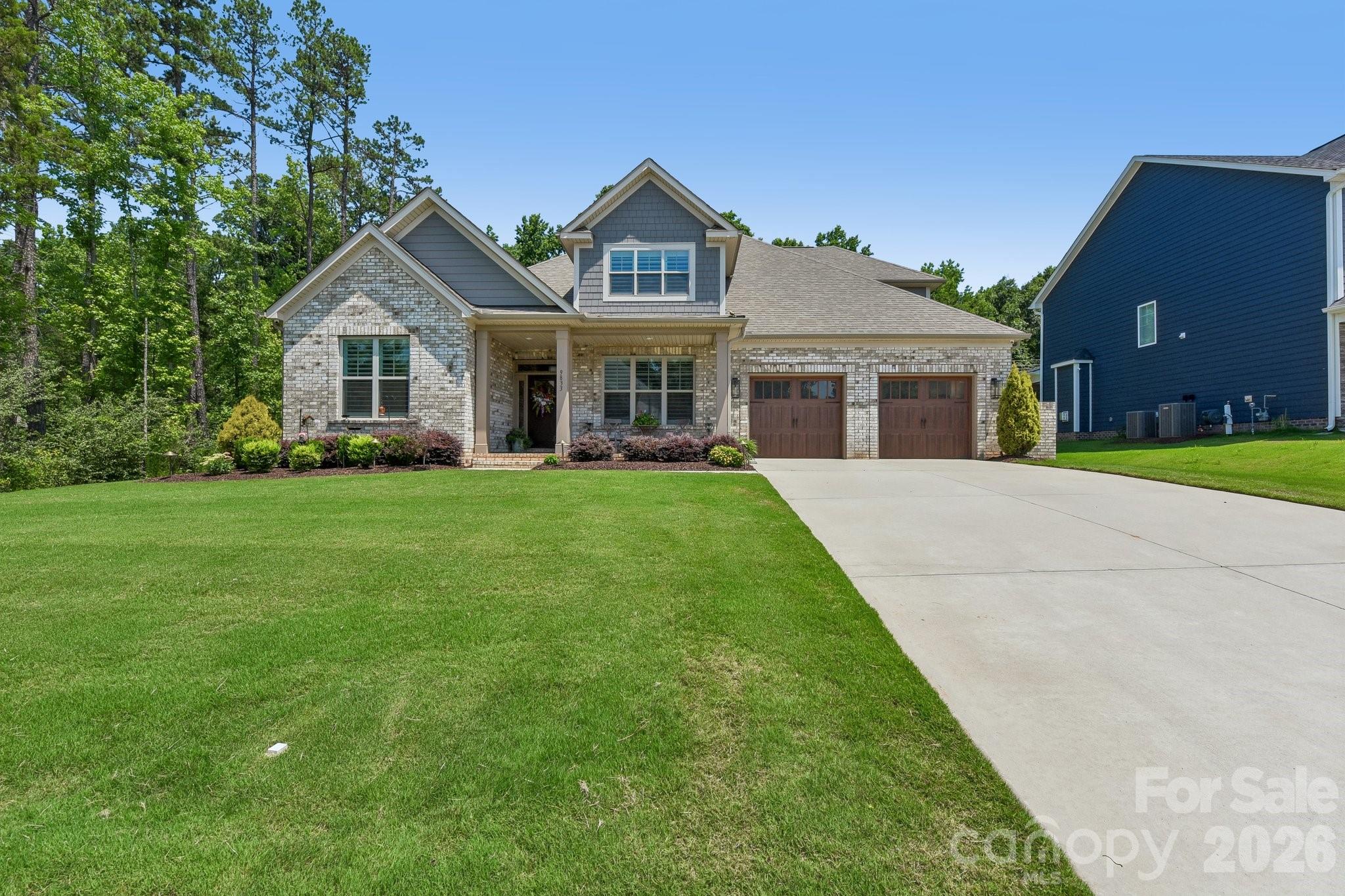 Discover the perfect blend of comfort, space, and convenience in this beautifully maintained two-story home featuring 4 bedrooms and 3.5 bathrooms. Designed with a free-flowing floor plan and hardwood floors throughout the main living areas, this home offers an inviting atmosphere for both everyday living and entertaining.

The spacious living room and sunroom each feature a cozy gas log fireplace, creating inviting spaces for relaxing or entertaining year-round. The well-equipped kitchen includes a gas range, center island, pantry, eat-in breakfast area, and a brand-new refrigerator installed in 2025. A separate formal dining room provides additional space for gatherings and special occasions.

Conveniently located on the main level, the laundry room and private office offer everyday practicality. The first floor also features two bedrooms, including the spacious primary suite with a vaulted ceiling, large walk-in closet, and an ensuite bath complete with dual vanity sinks and a walk-in shower.

Upstairs, you'll find two additional bedrooms, a full bathroom, and a versatile loft area perfect for a media room, playroom, or additional living space.

Step outside to enjoy the screened in patio with gas fireplace featuring a built-in drop-in grill and a fenced backyard, ideal for outdoor entertaining, pets, or play. 

Located just five minutes from Ezell Park, one of Mint Hill's newest community destinations, residents enjoy easy access to approximately 91 acres of outdoor recreation and green space. Amenities include walking trails, a nature-themed playground, splash pad, pickleball courts, basketball court, open play fields, community gardens, scenic ponds, and preserved wooded areas. With preferred lender the buyers will get a FREE 1% rate buy down for the first year!