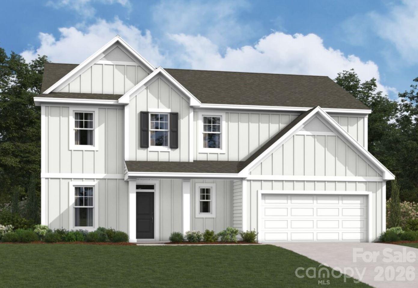 Welcome to The Albright located in the new community of Amber Glen in Locust! From the exterior, you'll notice the garage has been extended to include a carriage garage, perfect for an extra workspace or for guests to have a secure place to park. Walking in from the front covered porch you are greeted with a warm and inviting 2-story foyer. Just off the foyer is a private study with glass paned French doors. The home will open up into your family room, kitchen and breakfast area. The spacious family room has an electric linear fireplace that is color changing to fit any mood or occasion. The kitchen is fit for a chef, featuring stainless steel appliances, a gas cooktop with an overhead exhaust hood, wall oven and kitchen island. You'll notice throughout the main areas  of this level has been finished with easily maintainable EVP flooring to make cleaning a breeze. Through the atrium door you'll find an extended covered porch, perfect for entertaining or enjoying a morning coffee. Finishing this level is a main level guest suite with its own private bathroom to allow plenty of privacy for guestsUpstairs you'll be greeted with a spacious loft for an extra area to entertain. There are three additional bedrooms, all with walk-in closets and one with its own private bathroom. The shared secondary bedroom is conveniently located for easy access and has a dual vanity and seperated toilet and showering area to allow everyone privacy and comfort. The laundry room has been completed with overhead cabinets that elevates the space and provides maximum storage and organization. Walking into the Owner's suite you will instantly feel like royalty. Featuring a tray ceiling, LED lighting and plenty of space for furniture, you may find it difficult to get up in the mornings. The large walk-in closet is sure to accomodate any size wardrobe. Finally, the en-suite will feel like walking into a spa, with a dual vanity, tiled shower and private toilet area, everyone will have plenty of space and privacy to get ready in the mornings. Welcome to your new home!