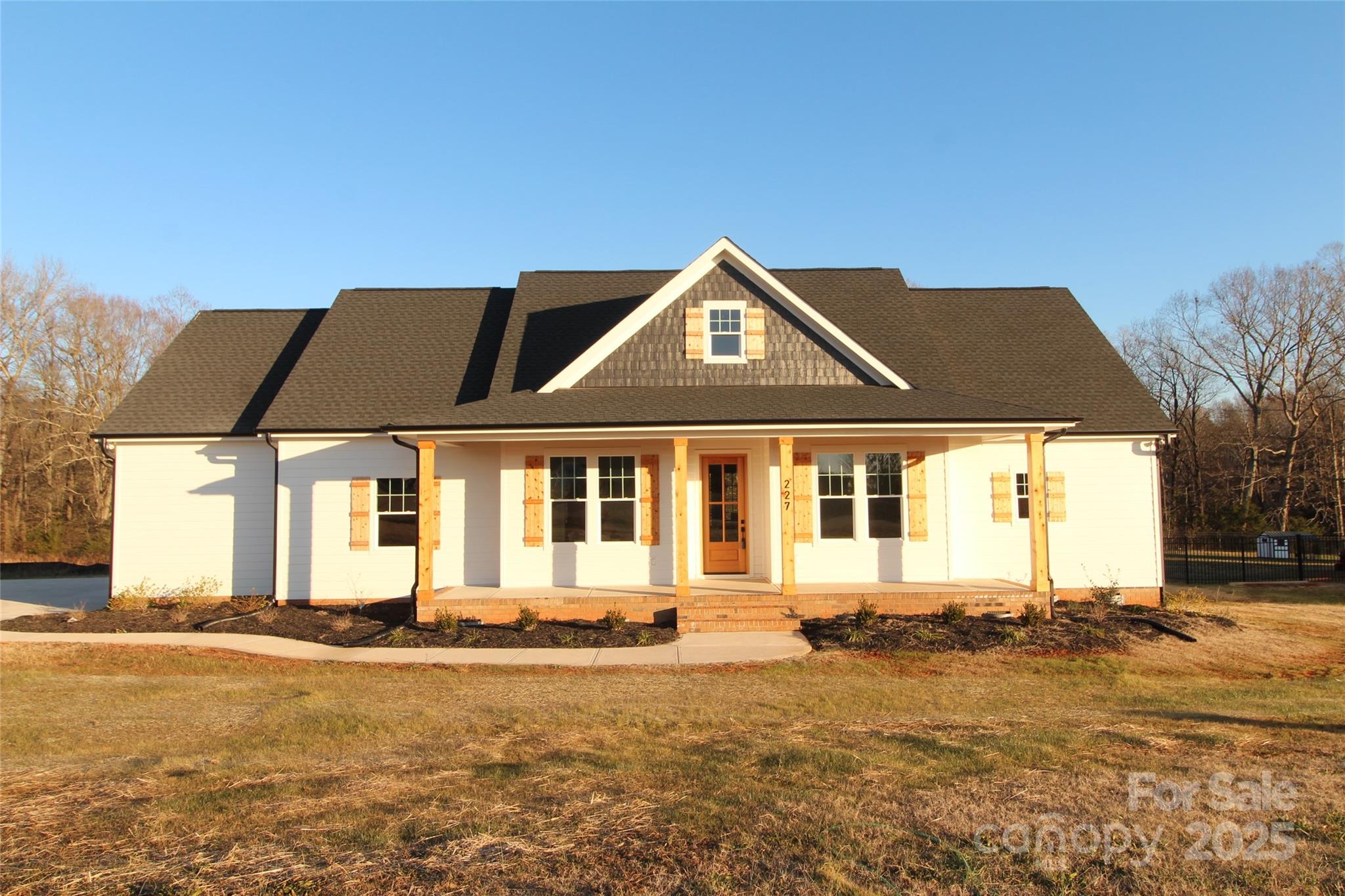 New Construction in the Edmunds Farm Subdivision. Wonderful, Fiber cement sided, Ranch style home with a Bedroom Room over the Garage. This home has 4 Bedrooms, 2.5 Bathrooms and approximately 2510 heated square feet. Nice, Open kitchen featuring stainless steel appliances, Granite countertops, ceramic tile back splash and Breakfast Bar/ Kitchen Island. Tray ceiling in the Primary Bedroom. LVP Flooring in the Foyer, Dining Room, Kitchen, Breakfast area, Great Room, Hallway, 1/2 Bath, Primary closets and all Bedrooms on the main floor. Tile Flooring in all Full Bathrooms and the Laundry Room. Split Bedroom Plan. Ceiling fans in all Bedrooms and Great Room. Large Primary Bathroom with double sinks, garden tub, separate shower and dual walk-in closets. Covered front and rear porches. Low E Windows. R-15 Insulation in the walls, R-19 Insulation under floor and R-38 insulation in the attic. Two-Car, side-load, garage has a garage door opener and outside keypad. AT&T Fiber Internet Available