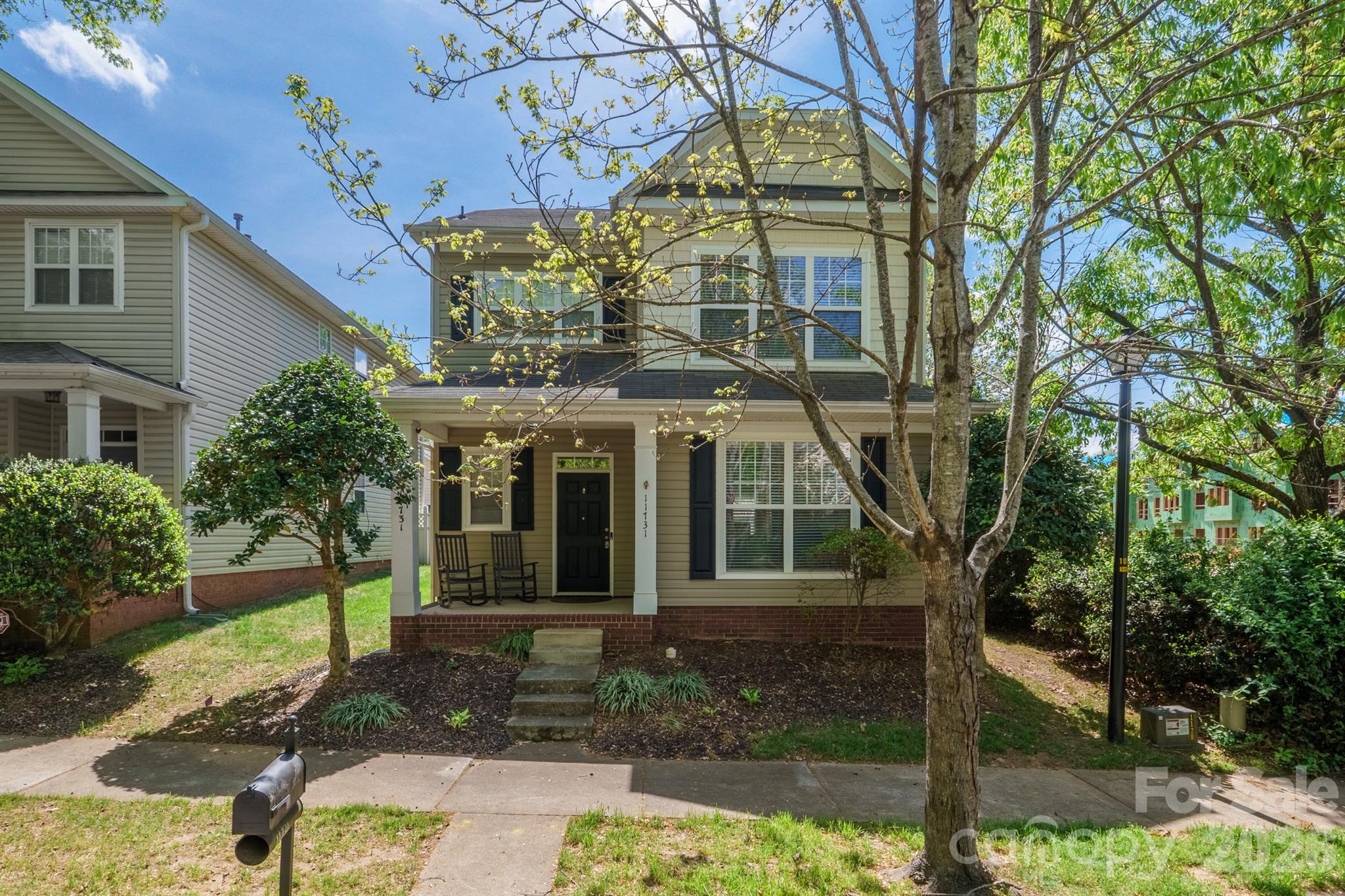 Nestled on a premium corner lot, this beautifully maintained, 3 bedroom, 2 ½ bathroom home offers exceptional curb appeal and an inviting presence in one of the area’s most sought-after neighborhoods. Step inside to discover an open-concept floor plan with excellent flow!  The chef-friendly kitchen features granite countertops with a durable concrete sink surround, a convenient breakfast bar, a gas cooktop, ample cabinetry, a pantry, and a bright breakfast area with tile flooring. The expansive family room is a true highlight with a gas fireplace, wood floors and abundant natural light that creates a warm and welcoming atmosphere. The formal dining room has detailed crown molding and classic wainscoting, while the private office, complete with French doors and crown molding, provides a sophisticated space for work or study. Upstairs, you’ll find the spacious primary suite is a private retreat, showcasing a dramatic tray ceiling, ceiling fan with light fixture, crown molding, a generous walk-in closet, and an en-suite bath. The luxurious primary bathroom includes a dual vanity, deep garden tub, and separate shower. Two additional spacious secondary bedrooms share a convenient jack-and-jill bath, and a versatile loft/sitting area, ideal for a relaxation space. A large bonus room on the third level offers endless possibilities—perfect for a home theater, game room, playroom, extra bedroom or hobby space. A spacious 2-car detached garage and a fully fenced backyard; this residence is perfect for both relaxation and entertainment. This exceptional home combines timeless style, modern comforts, and thoughtful design in a prime location close to shopping, restaurants and highways. Don’t miss your opportunity to make it yours!  Seller is offering a $3000 credit toward the kitchen countertops or however the buyer would like to use it.