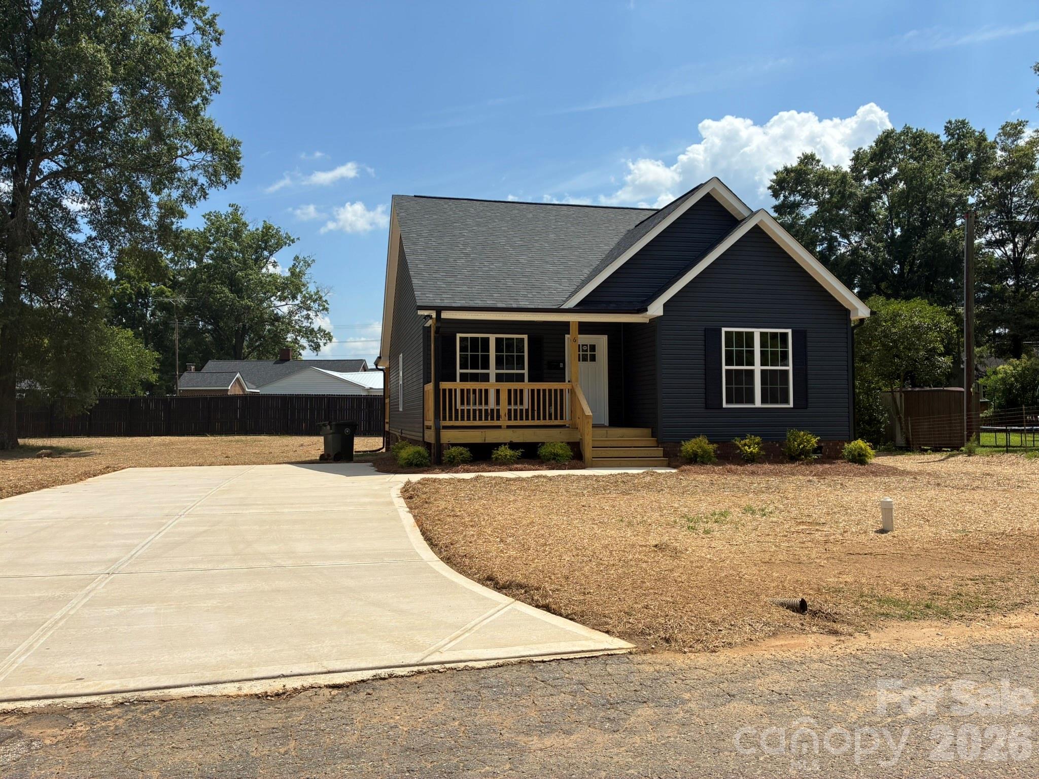 3 bedrooms, 2 full baths, brand-new construction, move-in ready and NO HOA or CCRs in the City of York! What more could you ask for? How about a covered front porch & covered back deck! This 1250 square foot home is waiting for you.