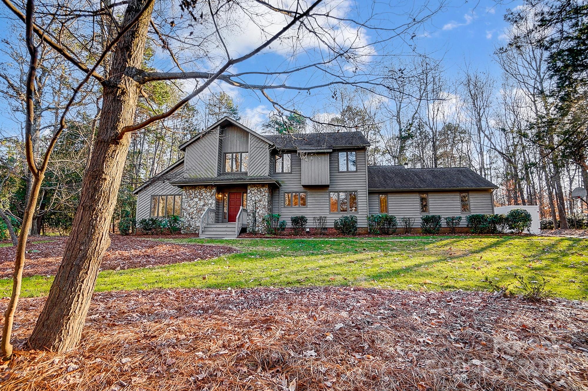 ****** Multiple offers received please submit all final offers by 11:30am 1/12/2025****       Welcome to your perfect retreat! This delightful 4-bedroom, 2.5-bathroom home is nestled on a serene 0.89-acre lot, offering the best of both comfort and convenience. Step inside to discover a fresh and inviting interior, complete with brand-new carpet throughout. Major updates include a new water heater (2023), new HVAC system (2020), a roof replaced in 2014, and septic pumped in 2024, giving you peace of mind for years to come. The sparkling pool, now featuring a brand-new liner, is ready for your summer fun and relaxation. The location couldn’t be better! You’re just 1.25 miles from the Arboretum, 1 mile from Providence Commons and Promenade shopping, and 1.75 miles from Waverly, providing easy access to some of Charlotte’s best shopping, dining, and entertainment. Whether you’re hosting guests or enjoying quiet evenings, this home has everything you need.