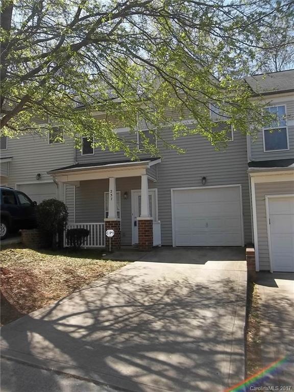 Location!  Location! Location! Great Townhouse in gated community with great access to all Interstates and the Southern light rail line. Just minutes to Uptown, Southpark, retail, restaurants and entertainment.  The Stonebrook Townhouse Community features a pool with facilities and motorized entrance and exit gates.  Home is currently tenant occupied.  Tenant supplied his own refrigerator and it will not convey.  One car garage with opener. Stack washer/dryer conveys.