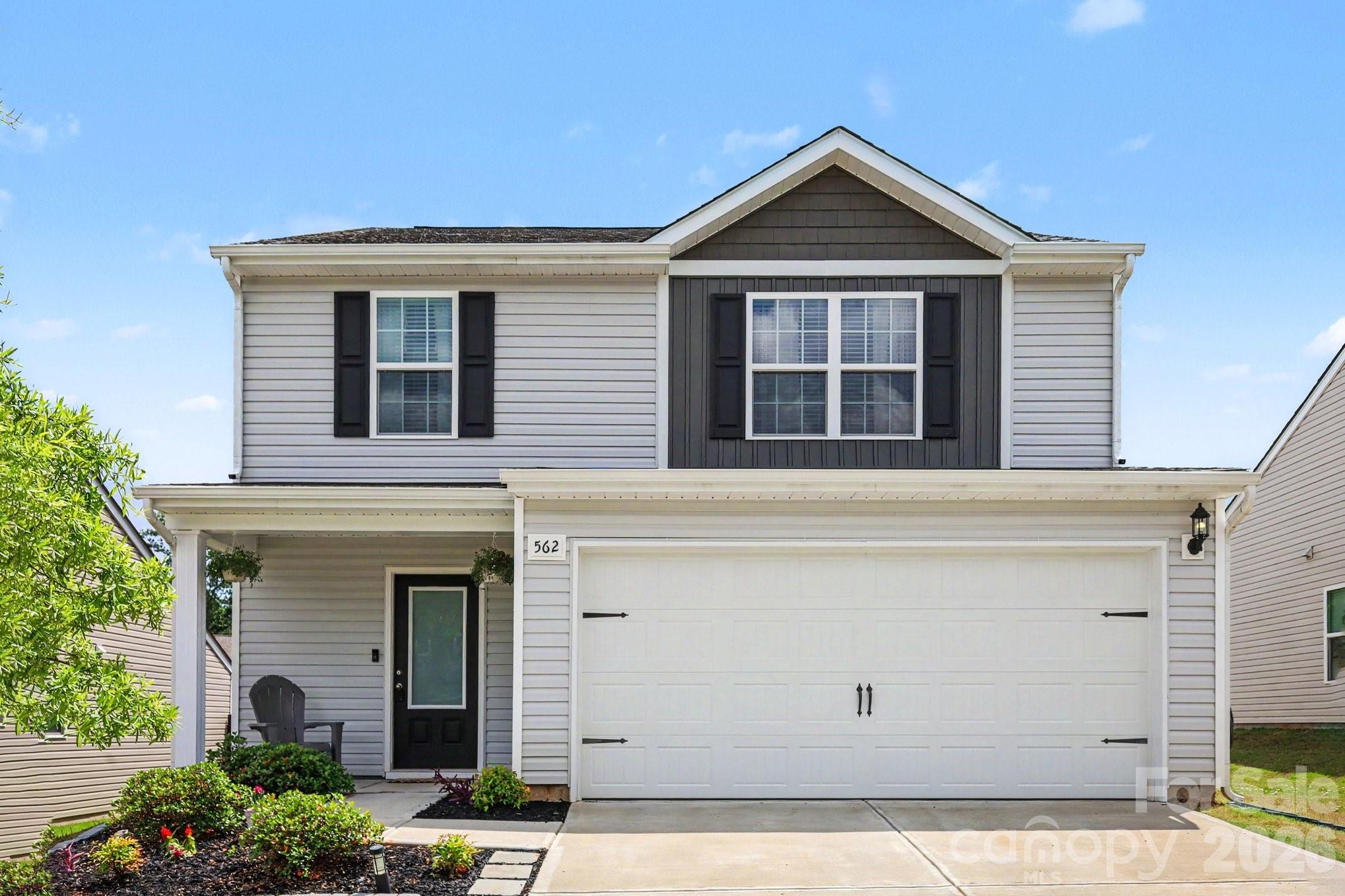 Welcome home to this beautifully maintained 4-bedroom, 2.5-bath residence in the desirable Knights Bridge community of Richburg, SC. Offering a functional floor plan and modern finishes, this 2023 home is designed for comfortable everyday living and effortless entertaining.
The spacious kitchen features granite countertops, a large center island, and a dedicated dining area that flows seamlessly into the main living space. Upstairs, you'll find four generously sized bedrooms, including a private primary suite with ample closet space and an en-suite bath.
Step outside to enjoy the flat, fully fenced backyard—perfect for children, pets, gardening, or weekend gatherings. An attached two-car garage provides plenty of storage and convenience.
Residents of Knightsbridge enjoy community amenities including a playground and dog park, creating opportunities for recreation and neighborhood connection. Don't miss this opportunity to own a move-in-ready home with modern features, outdoor space, and desirable neighborhood amenities in one of Richburg's growing communities.