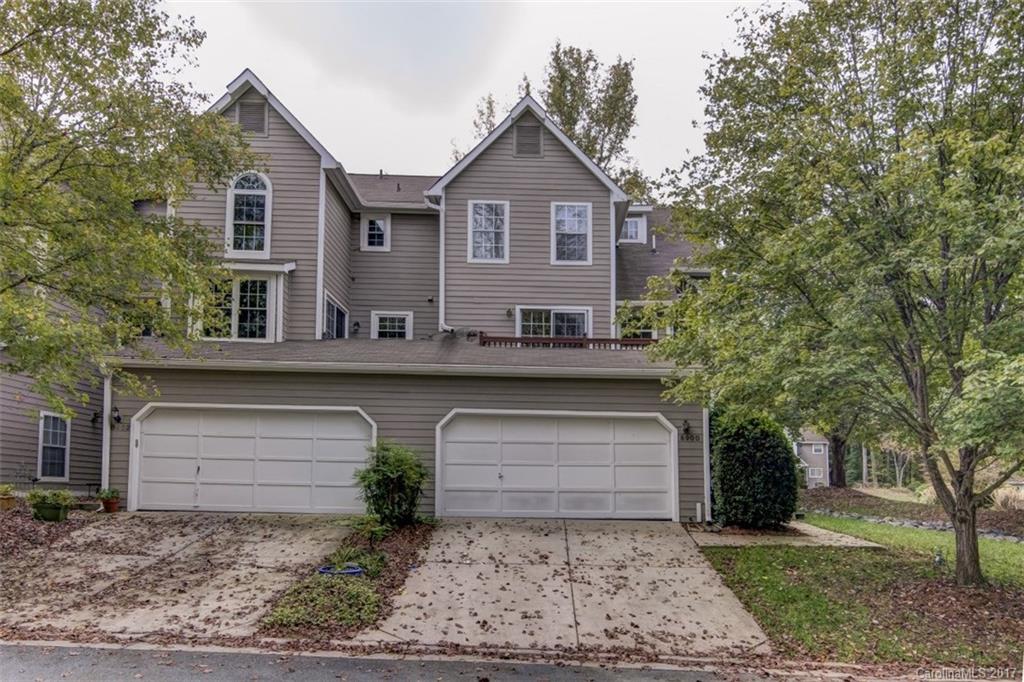 Enjoy the gorgeous water views in Raintree. Feel you live in the Mountains in this 3-level end-unit townhome with tons of privacy. Nestled between Ballantyne & Providence Plantation, in one of the the best school districts in CMS. Five minutes to the Arboretum, Waverly & 485. Updated kitchen w/ SS appliances, granite countertops, tile backsplash & new cabinets. Home has 3 bedrooms, each w/ their own private full bath. New carpet in bedrooms, new tile in bathrooms, wood floors on the main floor.