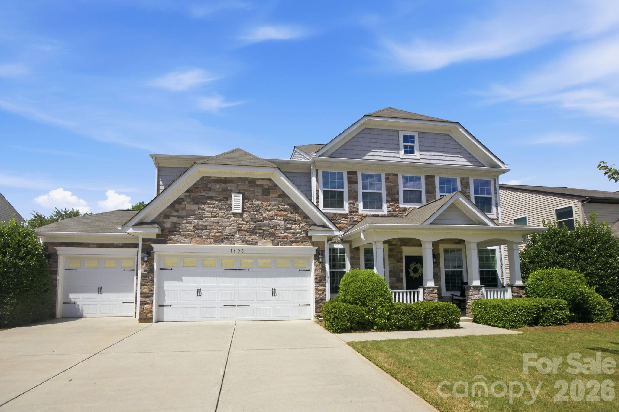 Meticulously maintained 4-bedroom, 3-bath home with a 3-car garage nestled in one of Waxhaw's desirable communities! Designed for both everyday living and entertaining, the open-concept floor plan features a spacious family room highlighted by a stunning fireplace that creates a warm and inviting focal point. The well-appointed kitchen flows seamlessly into the main living areas, making it ideal for gathering with family and friends.
A main-level bedroom and full bath offer exceptional flexibility for guests, multi-generational living, or a private home office.
Upstairs, retreat to the spacious primary suite featuring a relaxing ensuite bath, accompanied by two additional bedrooms and a versatile loft—perfect as a media room, playroom, home office, or additional living space.
Thoughtfully maintained and move-in ready, this home combines timeless style, functional living spaces, and quality finishes throughout. Enjoy top rated Union County Schools, in a peaceful neighborhood setting with private backyard, while being just minutes from shopping, dining, parks, and all that charming Waxhaw has to offer. Offering the perfect blend of comfort, convenience, and lifestyle, this is a home you won't want to miss!