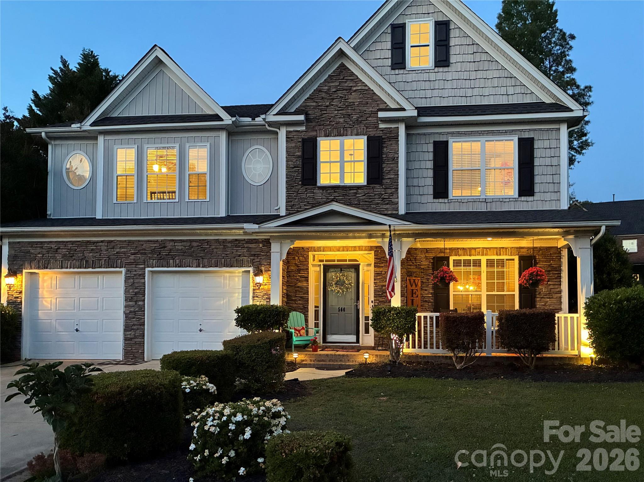 This home blends classic elegance with modern comfort- From the elegant picture molding in the grand entryway to the custom-crafted columns framing the dining room.The main level features a welcoming sitting room/office, formal dining room and spacious kitchen with a center island-perfect for everyday living and entertaining.The family room showcases built-in cabinetry and flows seamlessly into the breakfast area, where a stunning see-through fireplace creates an inviting atmosphere shared between both spaces.Upstairs you will find a well designed floor plan with a built in office nook. The primary suite is a true retreat, offering generous space , new carpet just installed! Enjoy private fenced backyard and patio!