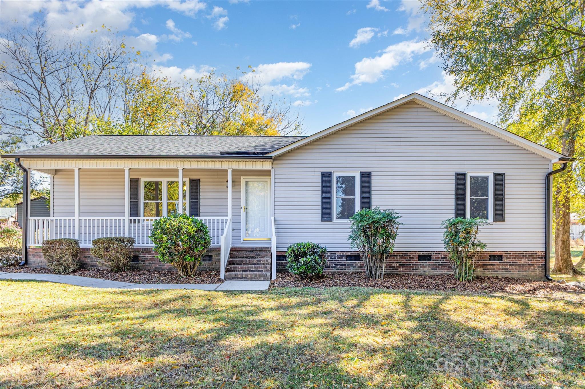 Discover comfort and convenience in this beautifully updated 3-bedroom, 2-bath home, perfectly situated in one of Kannapolis’s fastest-growing areas. Designed for easy, one-level living, this home offers the perfect blend of modern upgrades and everyday functionality. Step inside to find freshly renovated bathrooms featuring stylish tile flooring and backsplash detailing, giving the space a clean, contemporary feel. The spacious living areas flow effortlessly, creating a warm, inviting atmosphere that’s ideal for relaxing evenings or entertaining guests.
Outside, enjoy a large, level backyard—perfect for gatherings, gardening, or simply soaking in the Carolina sunshine. Two outdoor sheds provide ample storage and workspace for hobbies or tools. And with a brand-new roof installed in 2025, you can move in with confidence and peace of mind. Located just minutes from the revitalized Downtown Kannapolis, with its growing lineup of shops, restaurants, and entertainment, this home combines small-town charm with big-city convenience.