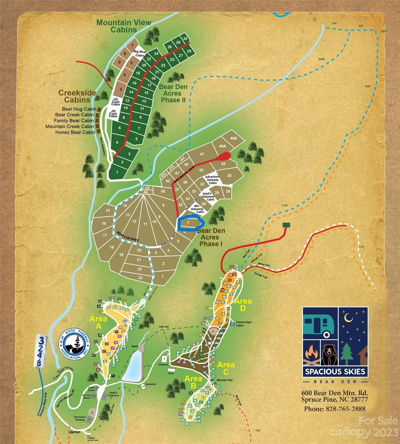 Bear Den Acres - Land