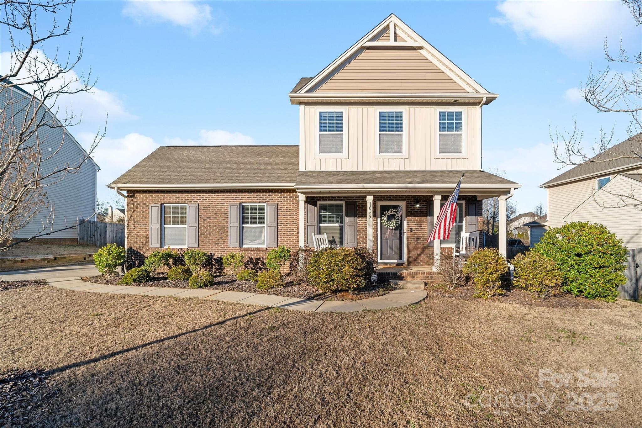 Welcome to this beautifully maintained 3-bedroom, 2.5-bathroom home with a loft and dedicated office space, perfectly nestled in the desirable Ellis Pond community. Enjoy the benefits of low county taxes while being just minutes from shopping, dining, and easy interstate access! Step inside to find an inviting and spacious open floor plan, filled with natural light and modern finishes. The kitchen offers ample counter space and breakfast nook perfect for casual dining. The primary suite includes a walk-in closet and an en-suite bathroom. Two additional bedrooms and a loft offer flexibility and room to spread out. Enjoy outdoor living in the private fenced backyard, ideal for relaxing or entertaining. Schedule your showing today!
