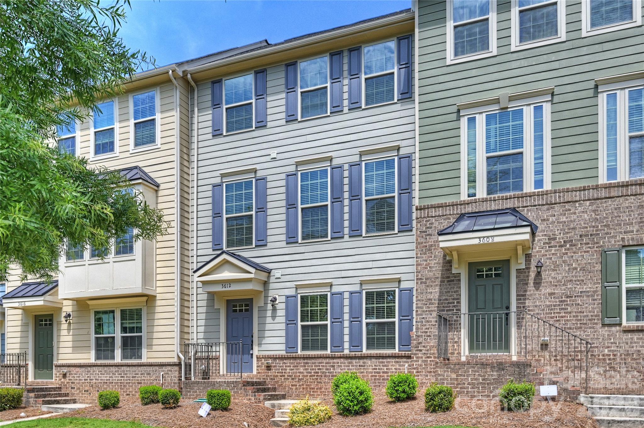 Spacious 3-bedroom townhome with a versatile ground-level bonus room and half bath, perfect for a home office or flex space. The main level features an open floor plan with a bright living room, dining area, kitchen, breakfast nook, and an additional half bath. Upstairs offers all three bedrooms, two full baths, and a convenient laundry room. The primary suite includes a garden tub, oversized walk-in shower, dual vanities, and a large walk-in closet.