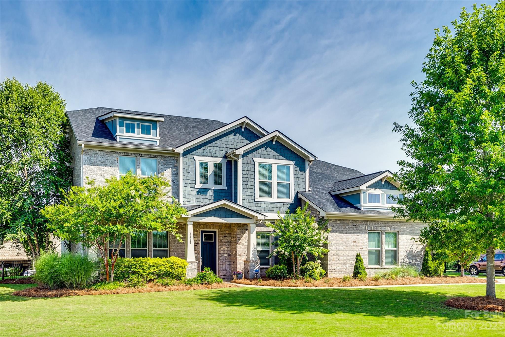 Welcome to this exceptional 4-sided brick home nestled in a quiet enclave of the neighborhood, just a short walk away from the picturesque Catawba River. You will be greeted by a vibrant & welcoming atmosphere, thanks to the fresh paint that adorns the majority of the home, as well as new carpeting. A dedicated office space flanks the entryway w/French doors, allowing you to work from home undisturbed. A timeless white kitchen, complete w/a large granite island & stainless steel appliances,Adjacent to the kitchen, a butler's pantry adds convenience & extra storage.The drop zone is dedicated to offering a practical solution to keep your back entryway organized & clutter-free. A thoughtfully appointed floor plan ensures seamless flow throughout, whether you envision a cozy reading nook, a playroom for the kids, or a dedicated workspace, this floor plan offers endless possibilities. Beyond the confines of your property, this community offers an array of amenities to enrich your lifestyle.