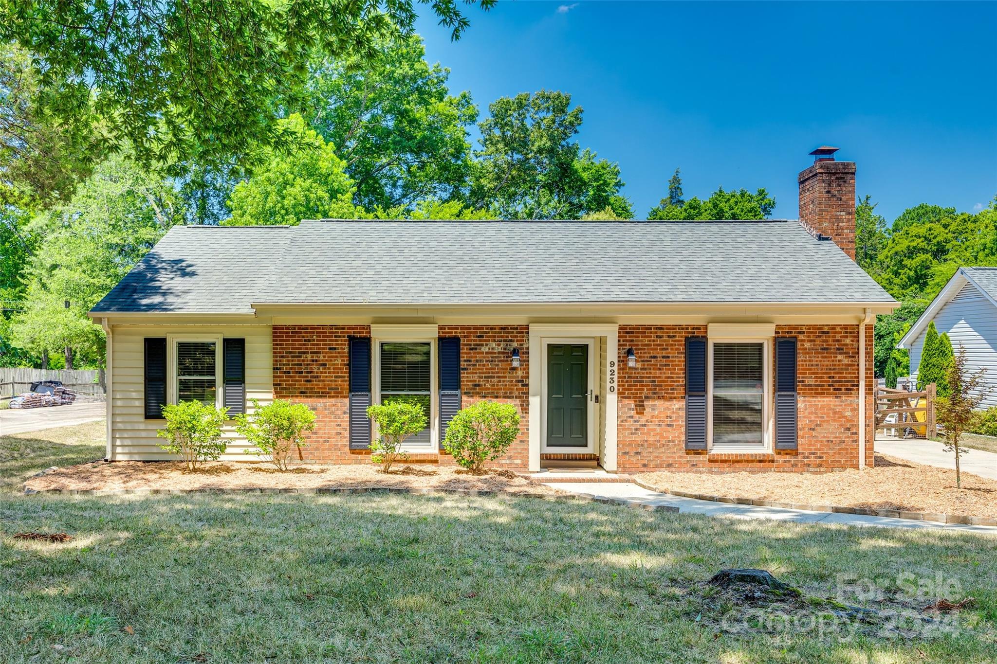 A true Charlotte Stunner! This charming home is absolutely a hidden gem. Special attention has been paid to the amazing backyard area, complete with an in-ground pool, tropical landscaping, and a large gazebo to shelter you and your guests from the elements.  You will never tire of this space! Expansive deck with built-in seats and plenty of space for outdoor dining and entertaining.  Head inside where you will find updated flooring throughout the home, paint, and partial bathroom remodels, all completed in 2022.  The sunken living room boasts a cathedral ceiling and a cozy fireplace, adding a touch of sophistication to your living space. Let's talk location! This home is located in the highly sought-after Quail Hollow area of Charlotte, where you will find all that your heart desires- retail, restaurants, activities, all within minutes of the property.  Live the life you always dreamed of in this stunning home!