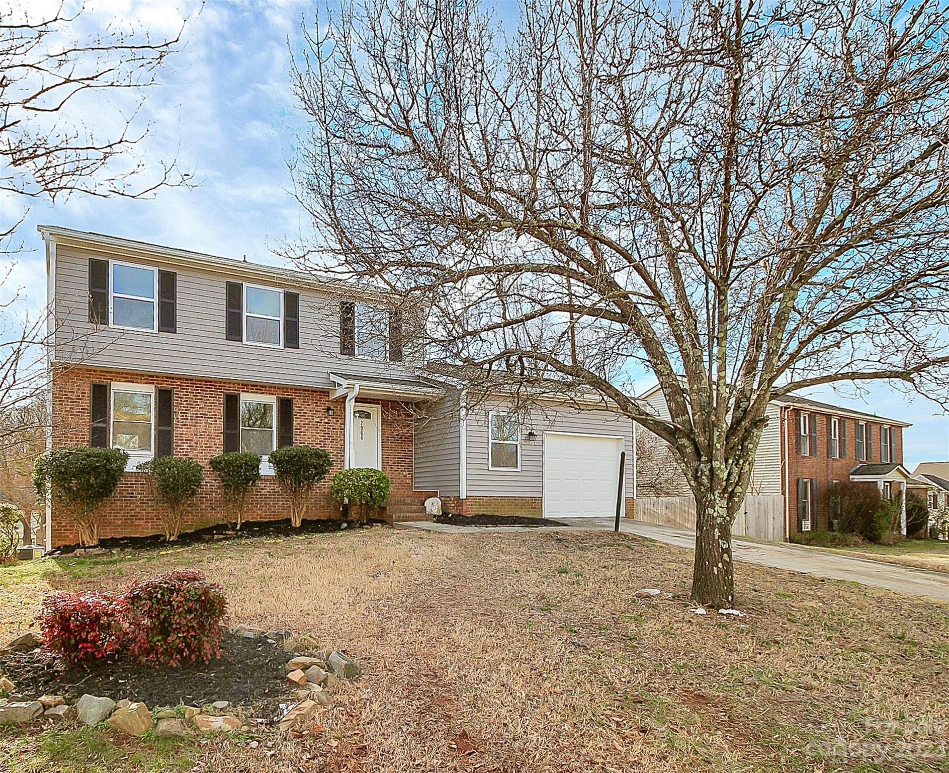 Enjoy a plethora of options with this one of a kind gem in the highly desirable Pheasant Knoll neighborhood in Matthews! This spacious home has countless updates throughout and features a unique layout that offers lots of flexibility for buyers. The main two levels feature over 1800 square feet with three bedrooms and 2.5 bathrooms, while the nearly 1000 square foot fully finished basement is accessed through a separate exterior entrance and includes two additional bedrooms, a full bathroom with walk-in shower, a second kitchen and second laundry area. Upgrades throughout the home include TWO fully updated kitchens complete with new cabinets, granite countertops and stainless steel appliances, totally renovated bathrooms with stunning tile tub and shower surrounds, all new LVP flooring, new HVAC, all new windows, new roof, fresh paint and a new garage door. Located just off Independence Blvd & a short drive to uptown Charlotte, this home is perfectly positioned for all the area offers!