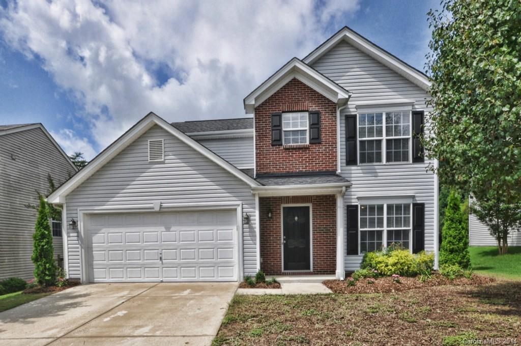 Welcome home! Meticulous home awaiting new owners in sought-after Tega Cay. Stainless steel appliances, refrigerator to convey as well as washer and dryer.  New flooring downstairs, new carpet with upgraded padding upstairs, new paint, faucets, light fixtures and blinds. Home warranty in place as well as termite warranty.