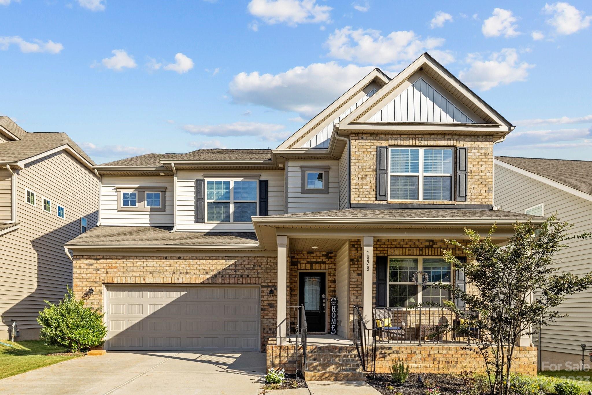 Welcome home! Highly sought after Waterside at the Catawba community.  Unbelievable space with 3 floors of finished living. Want to please every family member? Enter by the foyer and be greeted by lovely warm colors. The office is wonderfully located on the main floor with a front view. Just past the office you will find an elegant dinning room adorned with picture frame wainscoting.   Step beyond to the large open great room with a corner facing gas fireplace and large kitchen, loaded with counter space, cabinets and a massive center Island.   Move out to the oversized deck for more entertainment space.  Many additional upgrades include: removal of carpeting from the stairs as well as areas upstairs and replaced with Wood laminate.   Shiplap has been added to several rooms, ceiling fans installed in each bedroom.   Basement has been finished with a bedroom and full bath (completed in 2021 and the owner just added lights over the counter and a dishwasher in 2023) and much more!