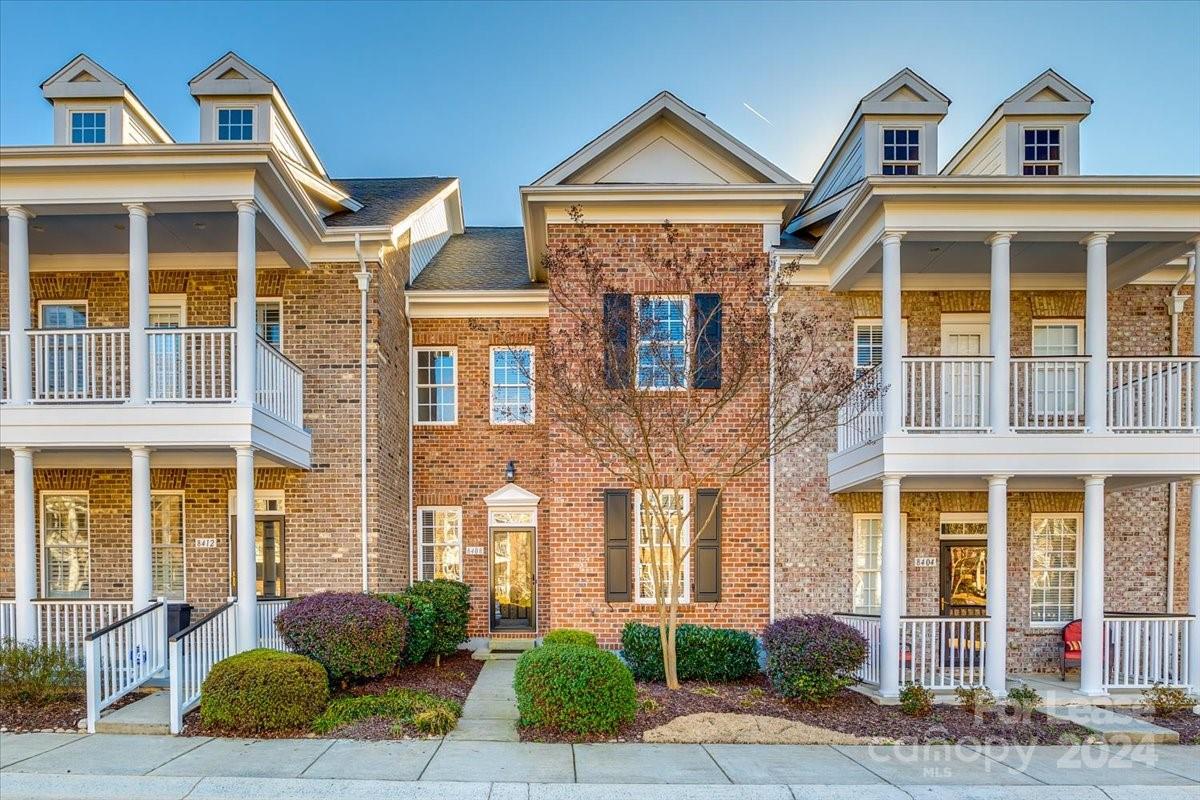 Water, Trash, Washer, Dryer and Refrigerator included in rent. 2 story, full brick TH w/granite countertops, S.S. appliances, crown molding, HDWD floors thru out downstairs, private fenced garden space. All BR upstairs, Master ensuite has 2 large walk-in closets, gardentub, spacious stall shower, dual vanities. Laundry room upstairs has utility tub, washer & dryer. 2 car detached garage. Across from movies, dining, shopping!