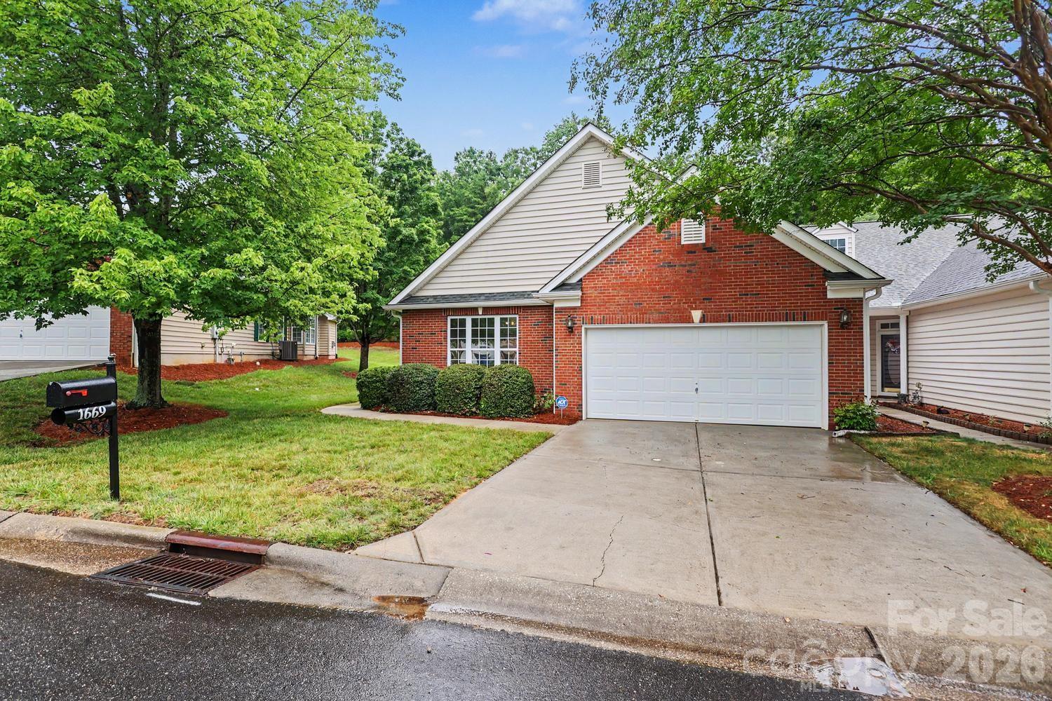 This One story townhome is located in the highly sought after Four Seasons at Gold Hill.  This Active 55 plus 
community is located near so many conveniences to choose from.  This ranch style home offers an open floor plan
with the kitchen over looking the family room.  A breakfast area, Primary bedroom suite with large primary bathroom with separate stand up shower.  There is a second bedroom with a full hall bath.  Enjoy a full dining room area and a living room that can be used as an office or a flex space !! There is a two car garage for storage and 
a pull down attic space.  To enjoy the outdoor weather there is a patio in the backyard with trees for privacy.
There is new LVP flooring in the family room, kitchen, breakfast, hall bath, hallway and laundry room.  All rooms are very spacious !! This community features resort inspired amenities such as a pool and hot tub, tennis and
pickleball courts, bocce ball, and shuffleboard, with plenty of social clubs and events. This home offers fun, carefree living !!