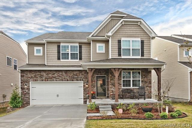 Spacious & upgraded home in Indian Land. Over 3200sqft with 5 bedrooms & 4.5 baths with unfinished basement. Formal dining area. Hardwood floors. Gas fireplace in the great room. Office on the main level of the home. Upgraded kitchen with stainless steel, granite, & gas range. Master suite with huge walk in closet. Large loft area. 2 bedrooms on the main level as well. Upper deck for entertaining. Patio. Fenced back yard. Close to Fort Mill & Ballantyne area.