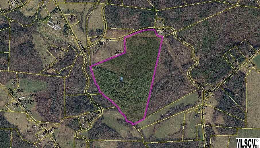 Fantastic large land tract opportunity, unrestricted.  Property offers approx 900+ ft of road frontage and approx 2000+/- of water frontage on Lower Little River.  Great building area for private estate or a get away hunting cabin nestled in the Blue Ridge Mtn foothills.