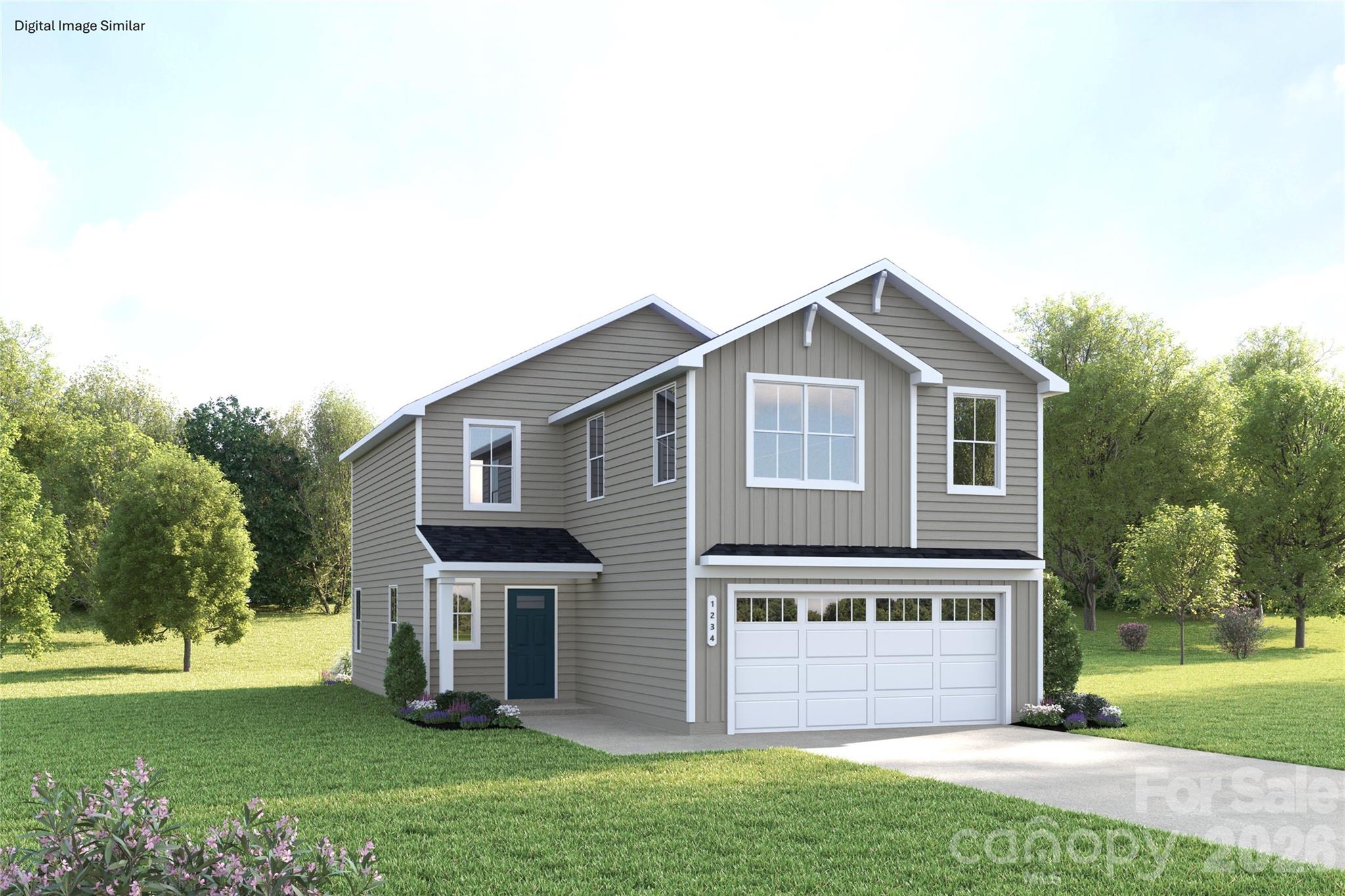 Be one of the first to live in our new LANEY FARMS community in Pageland, SC just 15 minutes from Monroe and 45 minutes from the greater Charlotte area. Our TORREY plan offers efficient two-story living with smartly designed spaces on a slab foundation. The main level features an open-concept layout with large windows that fill the great room, upgraded hard surface floors throughout, dining area, and kitchen with an abundance of natural light. The kitchen includes a functional kitchen island, granite counter tops, ample cabinet space, and a pantry located right off the garage for ease when bringing in your groceries. Upstairs, a spacious loft is located at the top of the stairs. The owner's suite is privately located at the front of the home, featuring a spacious layout, 2 large walk-in closets, multiple large windows, and a spacious owner's bath with dual vanities. Three additional bedrooms are located upstairs with an additional full bath. Please call for an appointment to view and learn more about this charming community with future resort style amenities.