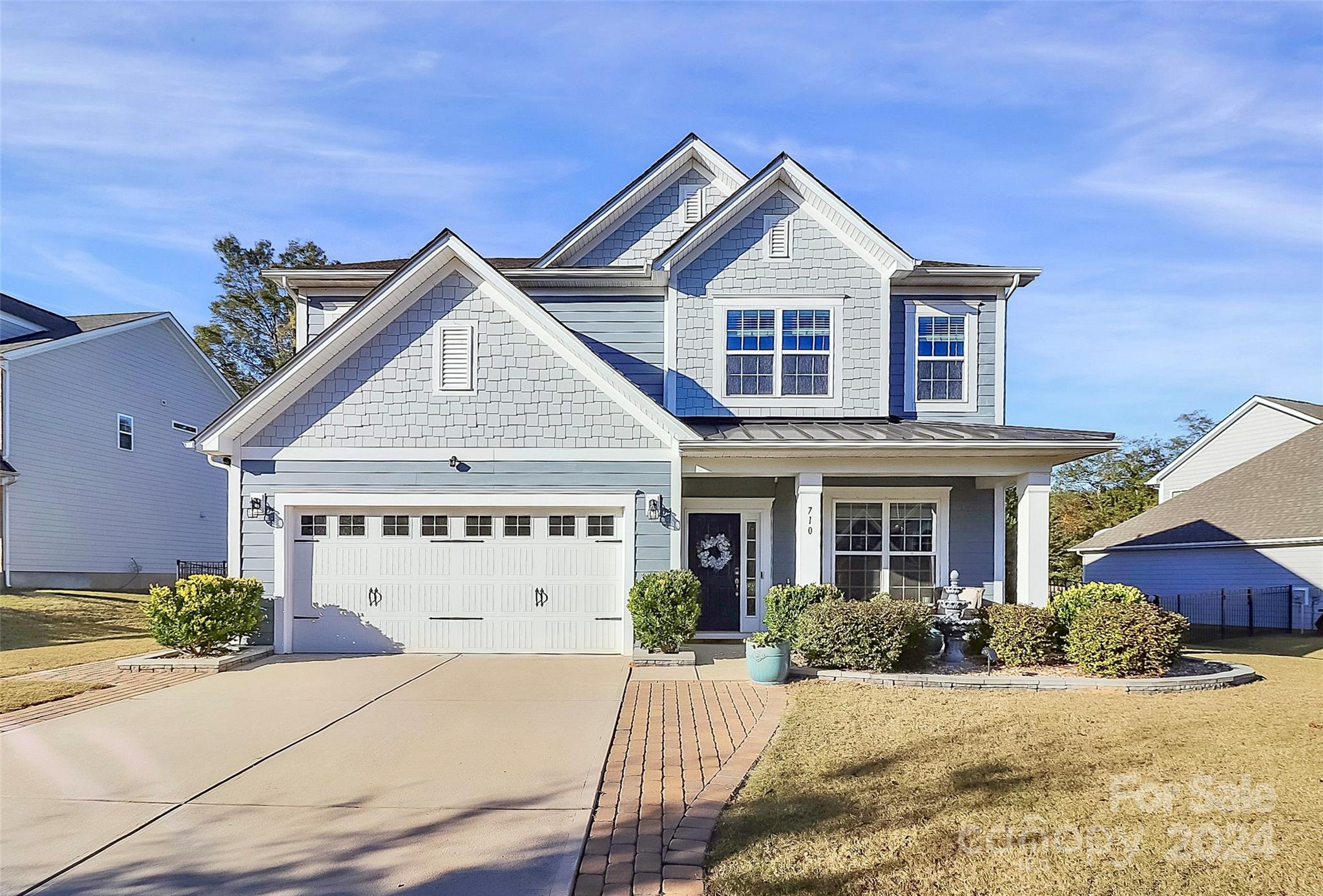 Welcome to this meticulously maintained home on a quiet cul-de-sac in a gated community. This stunning home sits on a generous 0.36-acre lot w/a private retreat for a backyard. Step inside & discover the spacious, open floor plan featuring hardwoods throughout main level, stairs, hallway, & loft. Gourmet kitchen boasts stainless steel appliances, gas cooktop, wall oven, & granite counters. Main floor includes a versatile guest bedroom or office w/attached full bath. Upstairs showcases a luxurious primary suite complete w/deep soaking tub, tiled shower, dual vanities, & custom closets. 2 additional bedrooms share a beautifully appointed hall bath w/dual vanity. Fabulous backyard features decorative landscaping, wood-burning fire pit, an extensive paved patio & 5ft aluminum fence. Rachio smart irrigation system for easy maintenance & whole-house water filtration keeps water fresh & clean. Enjoy the peace & privacy of cul-de-sac living in a vibrant gated community. Schedule today!
