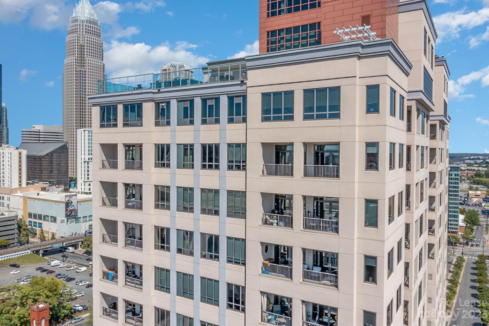 Fully Furnished unit in the heart of Uptown Charlotte Boast Spectacular views of Charlotte's sunrise and sunset! Enjoy the Luxurious amenities that SKYE Condominium has to offer. This sleek two bedroom unit include 2 assigned parking spaces, secure concierge, Package delivery as well as valet trash. there's an $2,000 deposit for the furniture. Enjoy the convenience of the building location with easy access to I- 277. 
SKYE Condominium Offer: rooftop restaurant / bar , fitness center, room services, secure garage parking, 24 hours concierge services, etc.