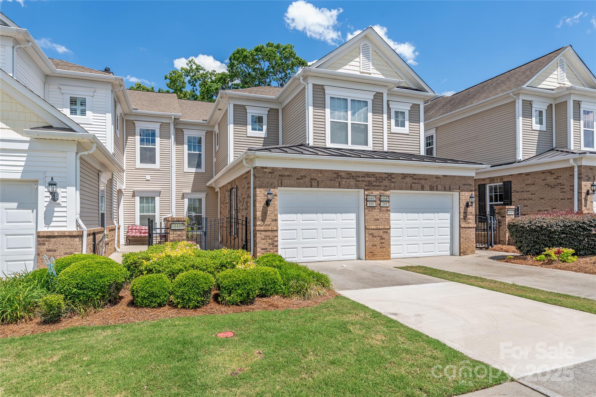 Welcome to this spacious condo in the "Carriage Homes" in Sun City Carolina Lakes! Previous MODEL; across from Carolina Golf Club! Custom Window Treatments, Hardwood on entry! Filled with natural light! Views of Bowers Pond; From the Family room with Fireplace, from Primary bedroom, from Eat-in-Kitchen/Breakfast area with computer niche are various views overlooking Bowers Pond, the private Primary Bath includes a large soaking tub with dual vanities, enclosed shower and a large walk-in closet, Kitchen features granite countertops and tiled backsplash, stainless steel appliances, a generous Guest Bedroom is tucked away with private Full Bath off from the Laundy Room, Lots of storage throughout this home! Enjoy relaxing on your screened-in porch overlooking the lake, an opportunity to live in a golf course community with amenities including pools, fitness center, a dog park, port courts, many clubs & more! Shopping, restaurants & entertainment, minutes to South Charlotte