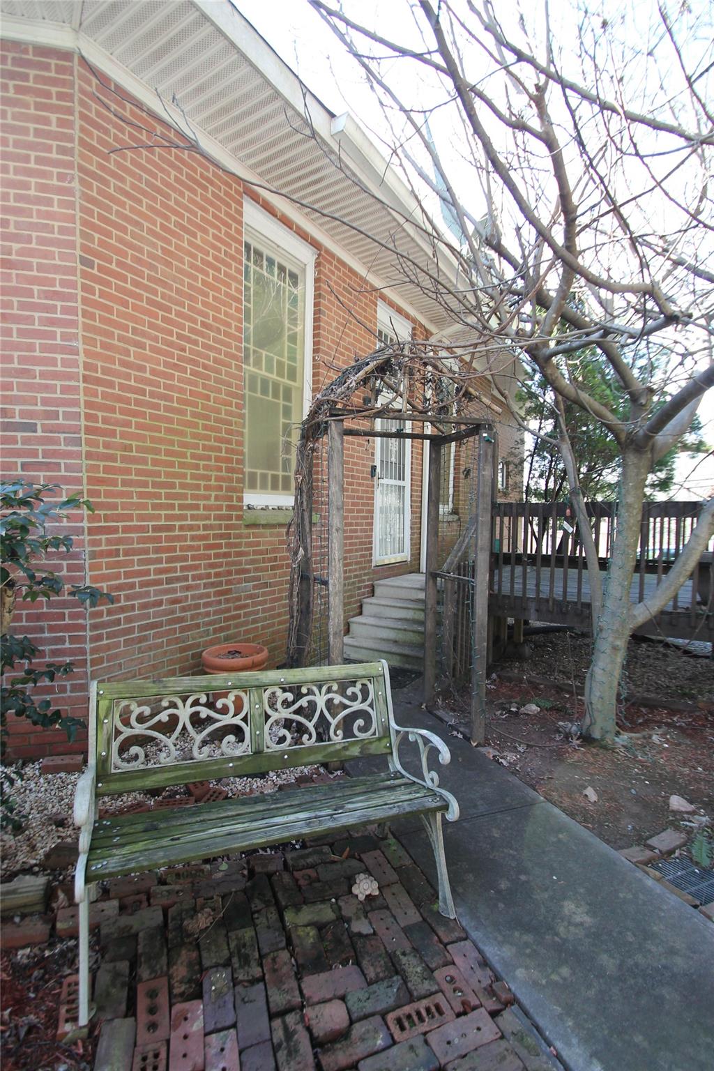 Very Charming Unique Apartment (Renovated Old Church), Located Downtown in Fort Mill, SC, Unit 2 has been renovated with 1 Bedroom and a Open Loft Area, 2 Bathrooms, Living Room, Eat In Kitchen with Stainless Steel Appliances, Range, Refrigerator & Dishwasher. Beautiful Wooden Staircase which leds to the open loft and 2nd Bathroom. Stain Glass 7 Foot Windows throughout the Apartment. Nice Wooden Deck and property also has pergola patio area for outdoor relaxation.
No Smoking/ No Vaping. No Pets. Maximum Occupancy 2. Available Now.