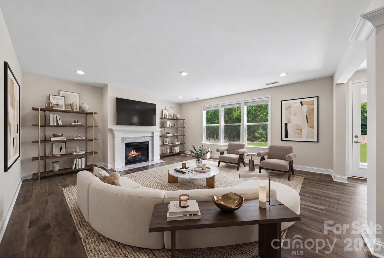 Move-in ready in one of Indian Land's most desirable communities! Welcome to this beautifully designed two-story home in the highly sought-after Preserve at Barber Rock, thoughtfully designed for both everyday living and entertaining. This key-turn ready five-bedroom home features a highly desirable multigenerational layout with a full bedroom and full bath on the main level, ideal for guests, extended family, or flexible living needs, along with a private office perfect for working from home.

Inside, you’ll find spacious living areas filled with natural light and a layout that flows effortlessly from room to room. Upstairs features a large bonus room offering endless possibilities for a media room, playroom, fitness space, or secondary living area.

Step outside to enjoy a beautiful flat, usable backyard with a peaceful tree-lined backdrop, perfect for entertaining, play, gardening, pets, or simply enjoying outdoor living with plenty of room to relax and unwind.

Located in a highly sought-after neigborhood with a community pool, this move-in-ready home offers comfort, flexibility, and convenience all in one, just minutes from Ballantyne, shopping, dining, top-rated schools, and major commuting routes. This home truly checks all the boxes and is the perfect place to begin your next chapter with buyer incentive available: Up to $3,500 lender credit when financing with the preferred lender.