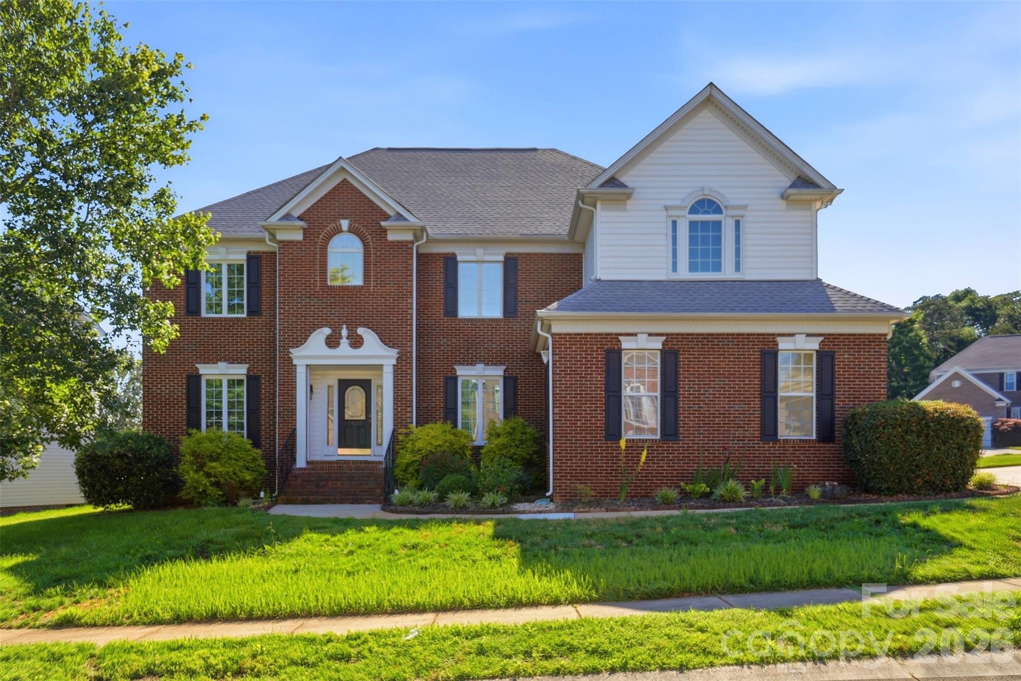This home has it all. Move in ready. Bright, open floor plan featuring two story foyer, living room, and Great Room for casual active living, plus a formal dining room for those more special occasions. A convenient bedroom and full bath on the main level ideal for guests or generational living needs. 

The upper level, split bedroom floorplan is thoughtfully designed with owner's privacy in mind. One side features large primary bedroom with spacious ensuite, walk in closet, jetted tub and separate shower. While the other side has two additional bedrooms, a full bath and a large bonus room.

Exterior: Large 1/3 acre lot. Three car side load attached garage. Deck and patio with gazebo overlooks inground pool, all enclosed with a 6-foot privacy vinyl fence. Located just minutes from the Ballantyne Bowl, I-485, top rated schools and fine dining.