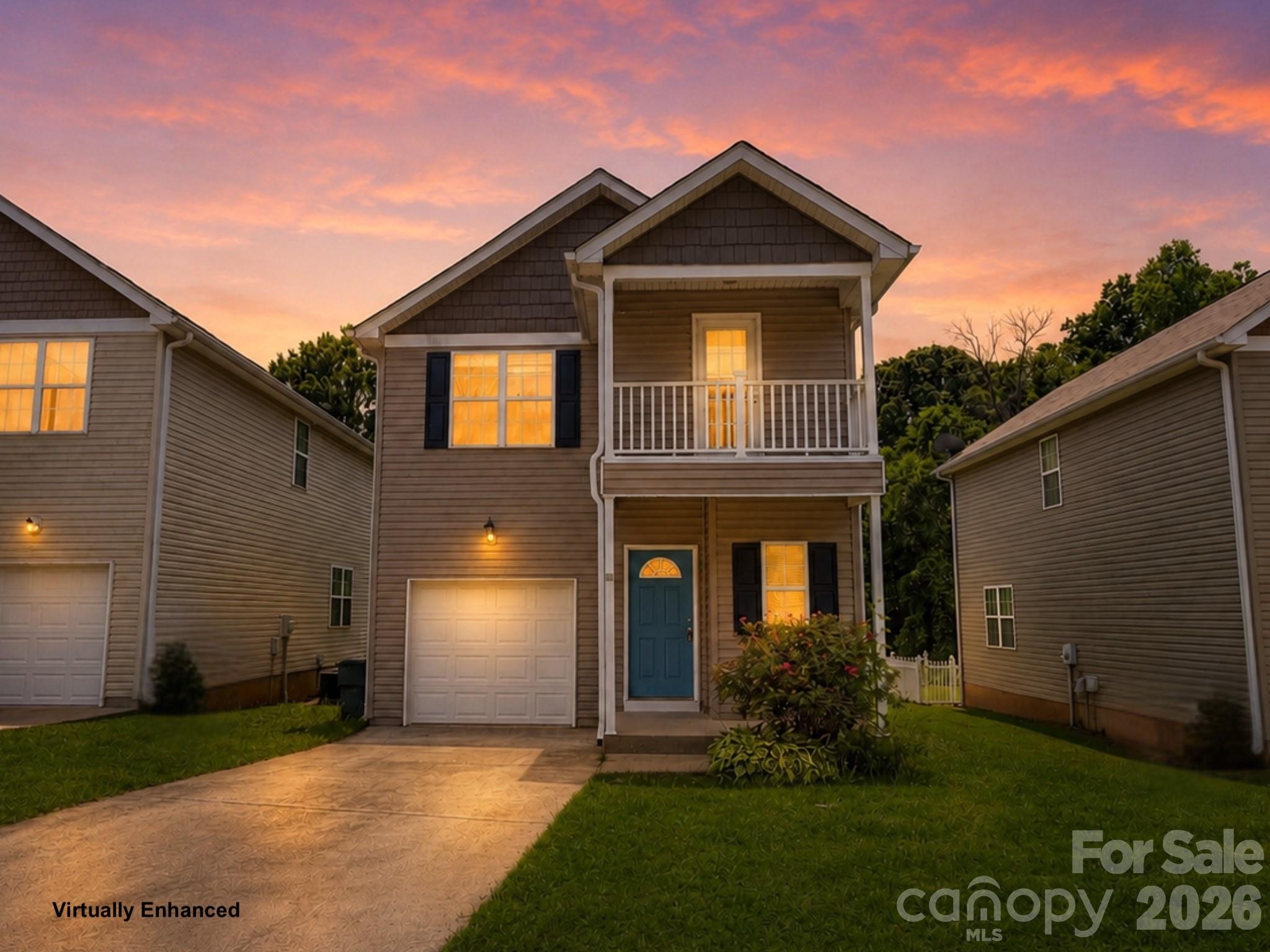 Welcome Home to where modern updates, flexible living spaces, and a desirable Mooresville location come together on a quiet cul-de-sac street.

This beautifully updated 3-bedroom, 2.5-bath home offers a bright, open floor plan designed for both everyday living and entertaining. The spacious kitchen features granite countertops, large island, ample cabinetry, and a seamless flow into the main living and dining areas. Luxury vinyl plank flooring extends throughout the main level and upper loft area, creating a stylish, low-maintenance living environment.

Upstairs, the versatile loft provides the perfect space for a home office, media room, or additional living area and offers direct access to a covered balcony—an ideal spot to enjoy your morning coffee or unwind at the end of the day.

The primary suite with large walk-in closet has been thoughtfully updated with a dual vanity, ceramic tile flooring, and a spacious walk-in shower. The guest bathroom has also been renovated and features a stylish vanity, ceramic tile flooring, and a tub/shower combination. Fresh paint throughout the home and updated light fixtures provide a clean, modern feel from top to bottom.

Step outside to enjoy the large rear deck overlooking the fenced backyard, offering plenty of space for outdoor dining, grilling, pets, or play. Additional features include a covered front porch, one-car garage, and a peaceful setting tucked away on a low-traffic cul-de-sac.

Conveniently located near shopping, dining, schools, and everything Mooresville has to offer, this move-in ready home combines comfort, functionality, and value in one attractive package!