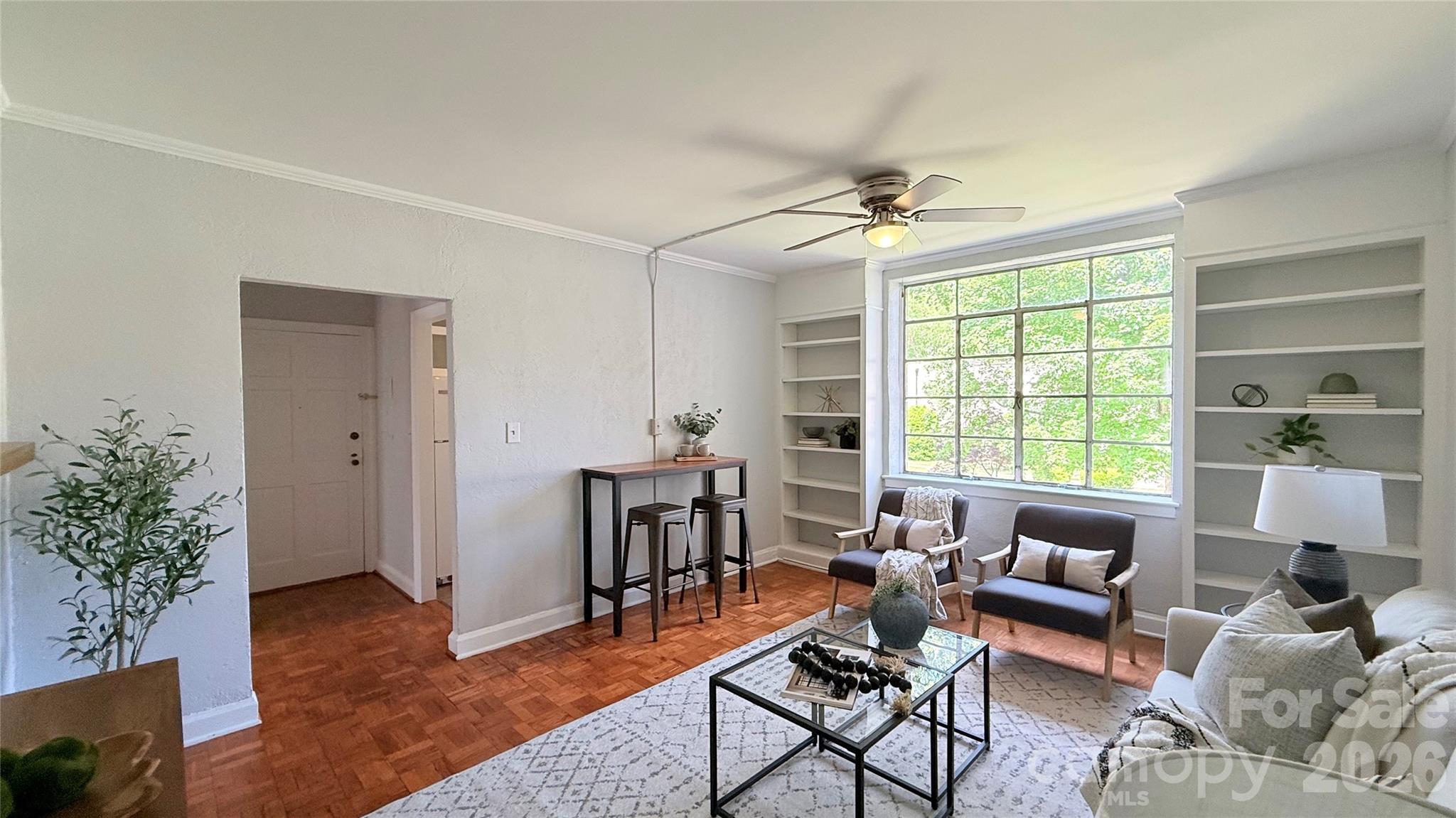 Charming 1 bedroom, 1 bath condo nestled in the heart of Charlotte’s highly sought-after historic Dilworth neighborhood! This quaint and inviting residence blends timeless character with an unbeatable location just moments from boutique shopping, local dining, coffee shops, parks, and all the energy of SouthEnd and Uptown Charlotte. Inside, you’ll find a warm and comfortable living space filled with natural light, creating the perfect retreat for relaxing or entertaining. The functional layout offers cozy living areas, an efficient kitchen, and a spacious bedroom designed for comfort and convenience. Enjoy strolls along Dilworth’s tree-lined streets, nearby greenways, and easy access to entertainment, nightlife, and everyday essentials. Whether you’re a first-time buyer, investor, or looking for low-maintenance living in one of Charlotte’s most beloved neighborhoods, this charming condo offers the perfect blend of historic charm and urban lifestyle. Recent condo unit updates include new paint, new kitchen range, new cabinet doors, new sink, and new quartz countertop.