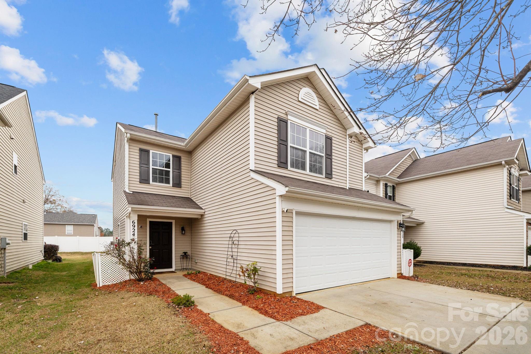 *FINANCING AVAILABLE WITH 15K DPA PROGRAMS WITH PREFERRED LENDER* Discover comfort and convenience in this 3 bedroom, 2.5 bath home in a popular Charlotte community. Built in 2007, this property offers a spacious living room with a cozy gas-log fireplace, an open kitchen with all appliances included, and a bright dining area perfect for gatherings. Upstairs features a versatile loft ideal for an office, playroom, or second living space. Enjoy community amenities including a clubhouse and outdoor pool. Located close to shopping, dining, and major highways for easy commuting, this home provides the perfect blend of comfort and accessibility. Don’t miss your chance to make it yours! Back on market—buyer terminated for personal reasons. Inspections were completed, however no reports or repair requests were provided to the seller