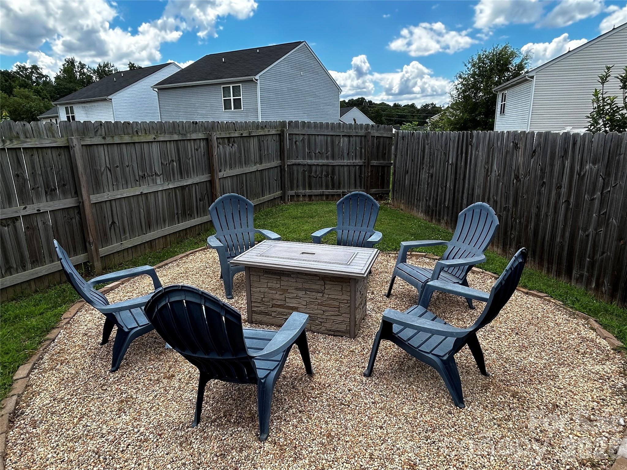 Private Backyard Retreat with Pergola, Fire Pit & Included Appliances – Move-In Ready! Imagine ending your day under your own backyard pergola, gathering with friends around the fire pit, or enjoying a quiet morning coffee in the privacy of your fully fenced backyard. This beautifully maintained 3-bedroom, 2.5-bath home offers more than just a place to live—it offers a lifestyle designed for relaxation, connection, and making memories.

Built in 2017 and featuring 1,782 square feet of thoughtfully designed living space, this move-in-ready home welcomes you with durable LVP flooring, granite countertops, abundant natural light, and an open-concept layout perfect for both everyday living and entertaining.

The true centerpiece of this home is the outdoor living space. The fully fenced backyard creates a private retreat where family gatherings, weekend cookouts, evening conversations around the custom fire pit, and outdoor entertaining become part of your everyday life. The pergola provides the perfect setting to unwind, host guests, or simply enjoy the Carolina seasons from the comfort of your own backyard oasis.

Upstairs, the spacious primary suite offers a relaxing escape, while two additional bedrooms provide flexibility for family, guests, a home office, or hobbies.

Adding Convenience, the refrigerator, washer, and dryer convey with the home, making your move simple.

Conveniently located near shopping, dining, parks, and major commuter routes, this home combines modern comfort with the outdoor lifestyle today's buyers are searching for. Opportunities like this don't come along often—schedule your private showing and experience everything this backyard retreat has to offer.
