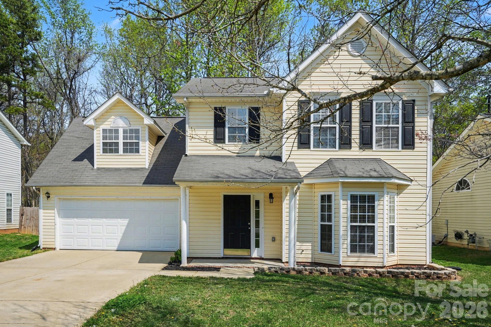 This 3-bedroom, 2-bathroom home has been beautifully refreshed with new flooring and a fresh paint palette throughout, offering a modern, move-in-ready interior. The floor plan is exceptionally spacious, featuring oversized bedrooms and a versatile second-floor bonus room that is perfect for a home office, media lounge, or playroom. The main living area is anchored by a cozy fireplace, creating a warm and inviting atmosphere, while the exterior boasts an exceptionally long driveway and a private backyard ideal for quiet relaxation or outdoor entertaining. Combining stylish updates with a generous and flexible layout, this home provides both the space and the finishes today’s buyers are looking for.