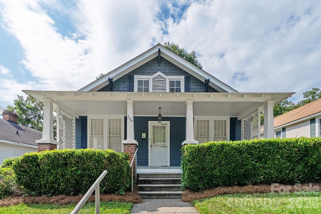 Charming Vintage Bungalow. Step back in time and discover the character and warmth of this beautiful former mill house nestled in the Gibson Village neighborhood of Concord. Built with craftsmanship that stands the test of time, this 3-bedroom, 2-bath home offers classic details including high ceilings with original tongue and groove, original heart of pine wood floors, crown molding, large baseboards, wide doorways, a cozy front porch perfect for morning coffee, and a back porch to watch the sunset.  Inside, you’ll find large rooms filled with lots of natural light, fresh painting throughout, a formal dining area with built-in closet, a spacious kitchen with breakfast area, and updated baths, The private fenced in backyard is a hidden gem, new roof recently installed, offering mature trees, detached garage, deck space, and room to garden or entertain. Walk to the Clearwater Arts Center, take a stroll on the Village Greenway, walk to the revitalized downtown Concord. Don’t miss the chance to grab the living history in this beautiful home. Conveniently located close to local shops, parks, and transit. 

 
Don't miss your chance to own a piece of history with this charming home. Schedule your showing today
