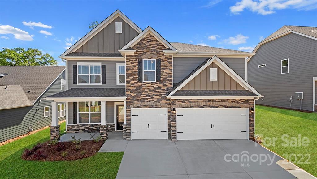 3 CAR GARAGE PLAN!!New Graymount plan! Beautiful kitchen with stainless appliances, tile backsplash, granite countertops. Oversized master suite features dual  walk-in closets, sitting room, large bath with separate vanities.  Huge 2nd floor rec room.   Foyer and dining include heavy molding. Crown molding entire first floor and cased windows throughout.  Incredible value in this sought-after neighborhood. Photos are representative. Ask about our current incentives!