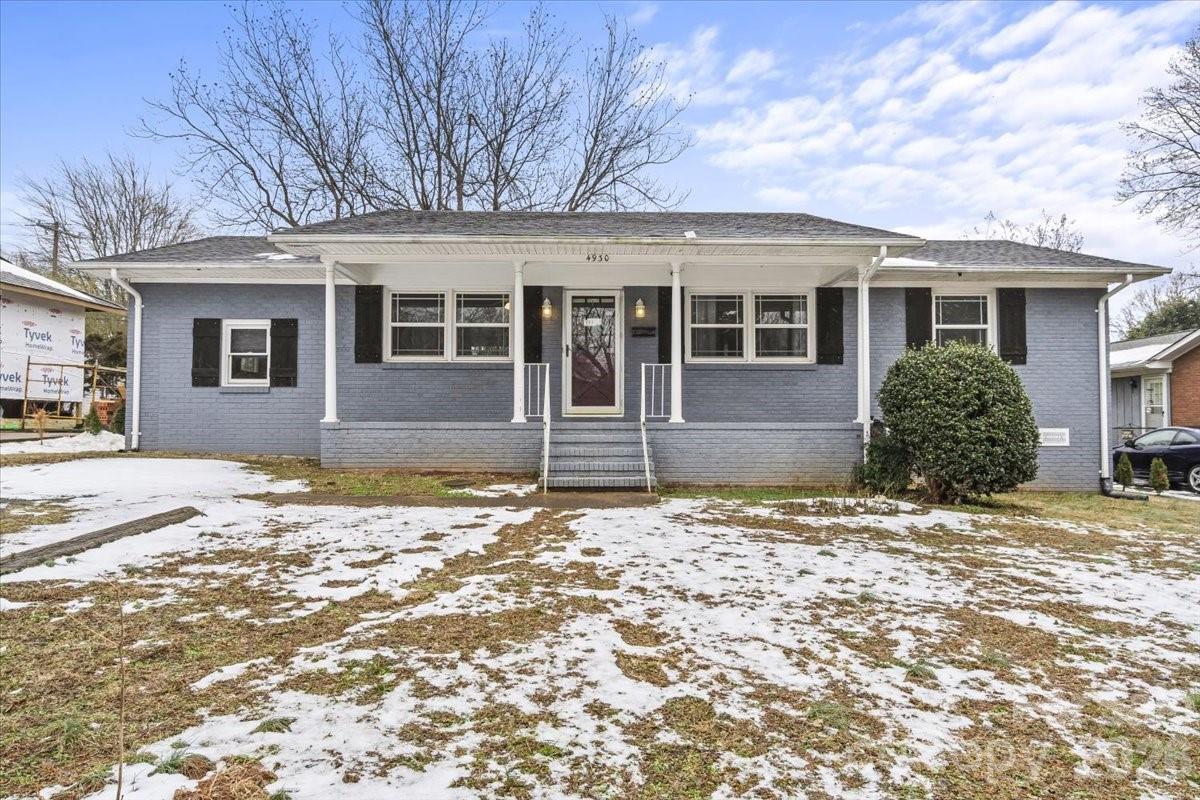 Located in the heart of Windsor Park, this classic full brick ranch offers comfortable one-level living in a prime Charlotte location. This updated 3-bedroom, 2-bath home features a bright, open layout filled with natural light. The kitchen opens to the living area and includes a center island, granite countertops, and stainless steel appliances-perfect for everyday living and entertaining. Spacious bedrooms and updated bathrooms provide comfort and functionality. A cozy den offers flexible space for a home office, media room, or additional living area. Enjoy the fully fenced backyard, ideal for relaxing or entertaining, along with a convenient storage shed. Just minutes from NoDa, Plaza Midwood, and Uptown with easy access to I-74 and I-277. Close to dining, shopping, and entertainment—this home delivers location, convenience, and charm.